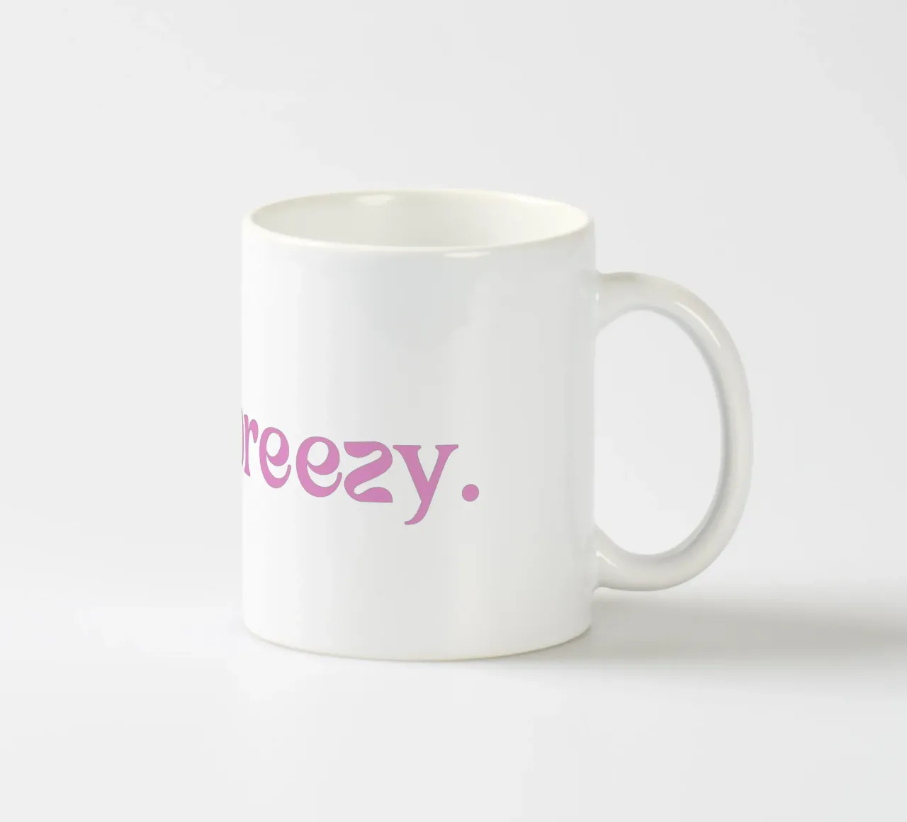 Easy Breezy (Pink) tazza in ceramica da treechild