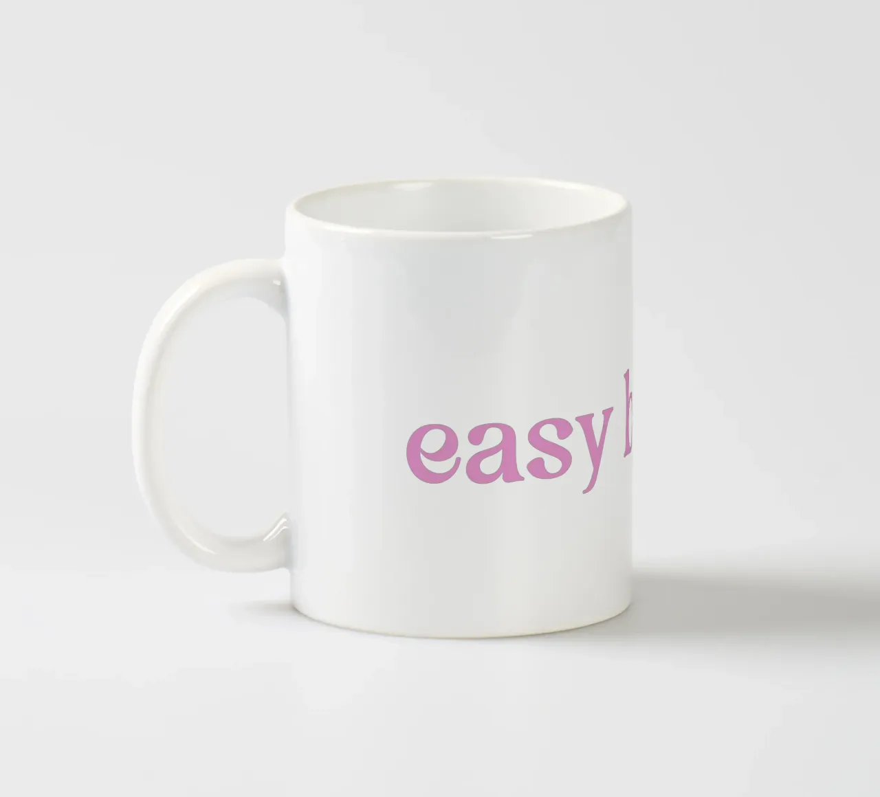 Easy Breezy (Pink) tazza in ceramica da treechild