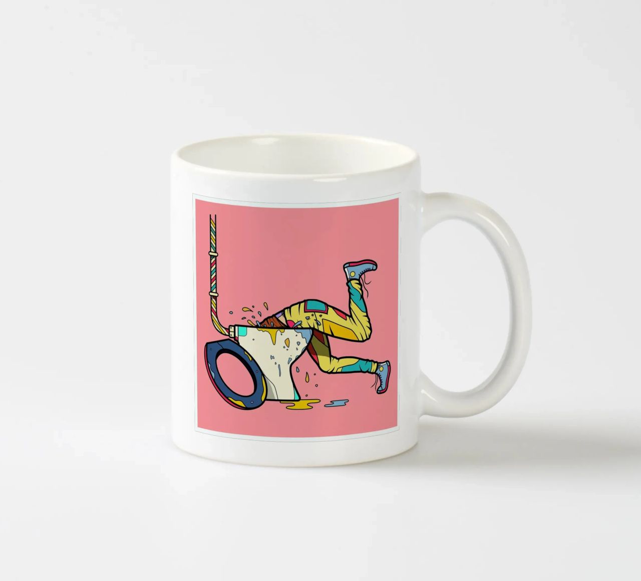 Trainspotting Keramik Tasse von Van Orton Design