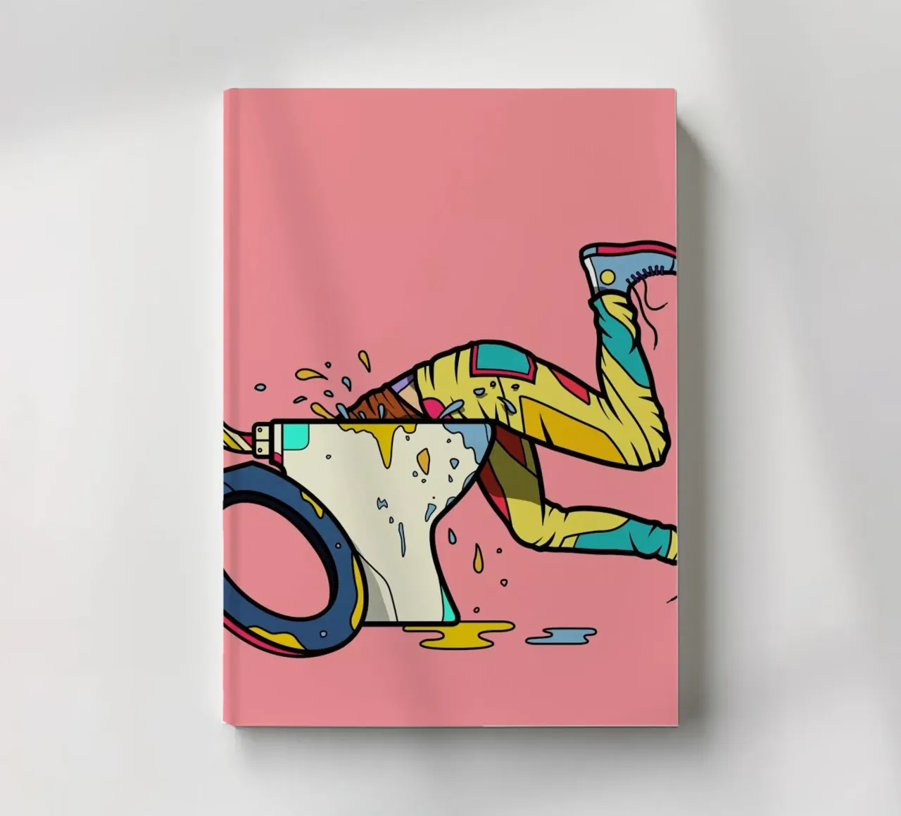 Trainspotting notebook by Van Orton Design