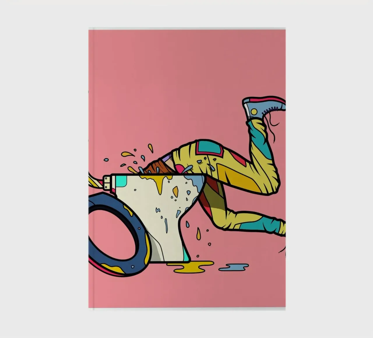 Trainspotting notebook by Van Orton Design