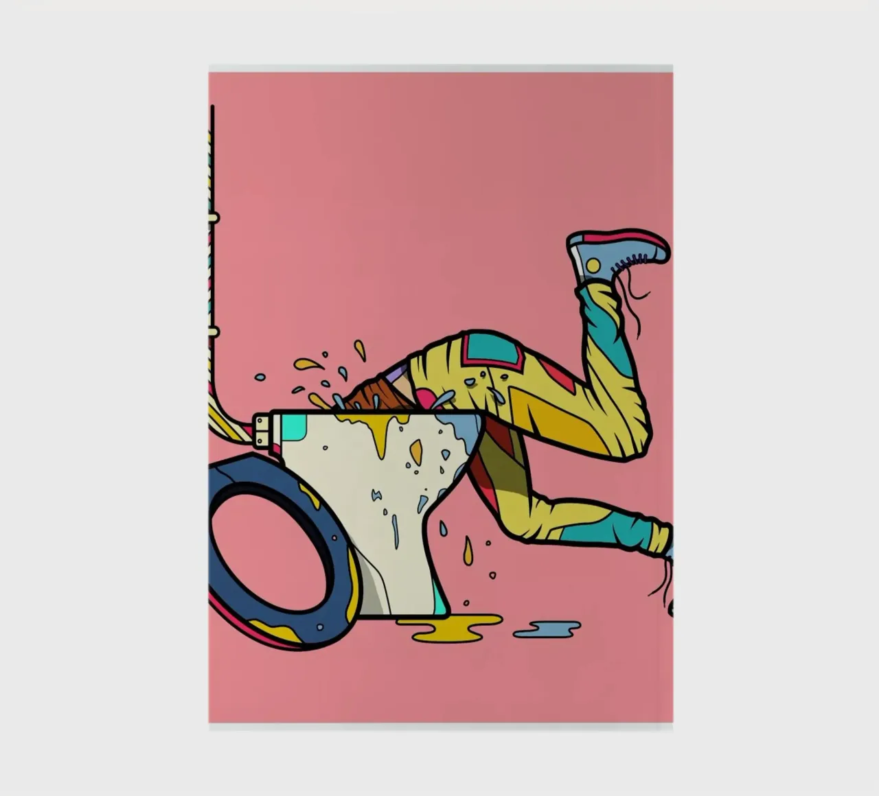 Trainspotting notebook by Van Orton Design