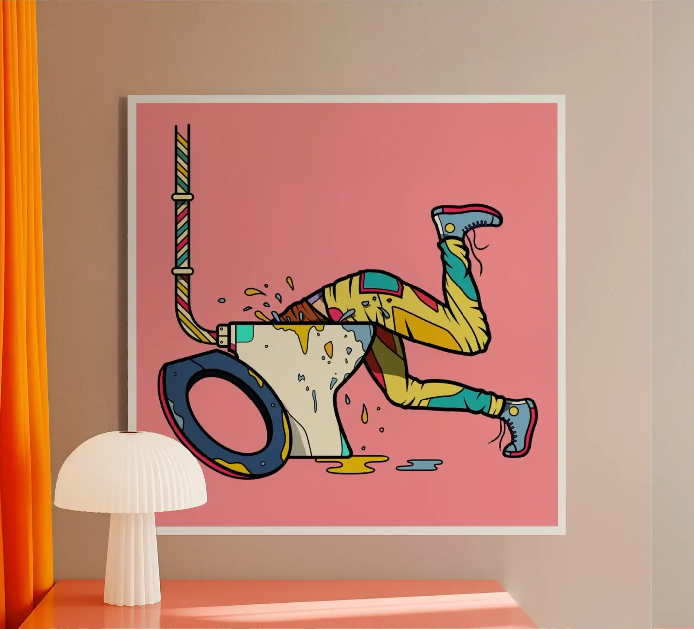 Trainspotting plexiglass da Van Orton Design