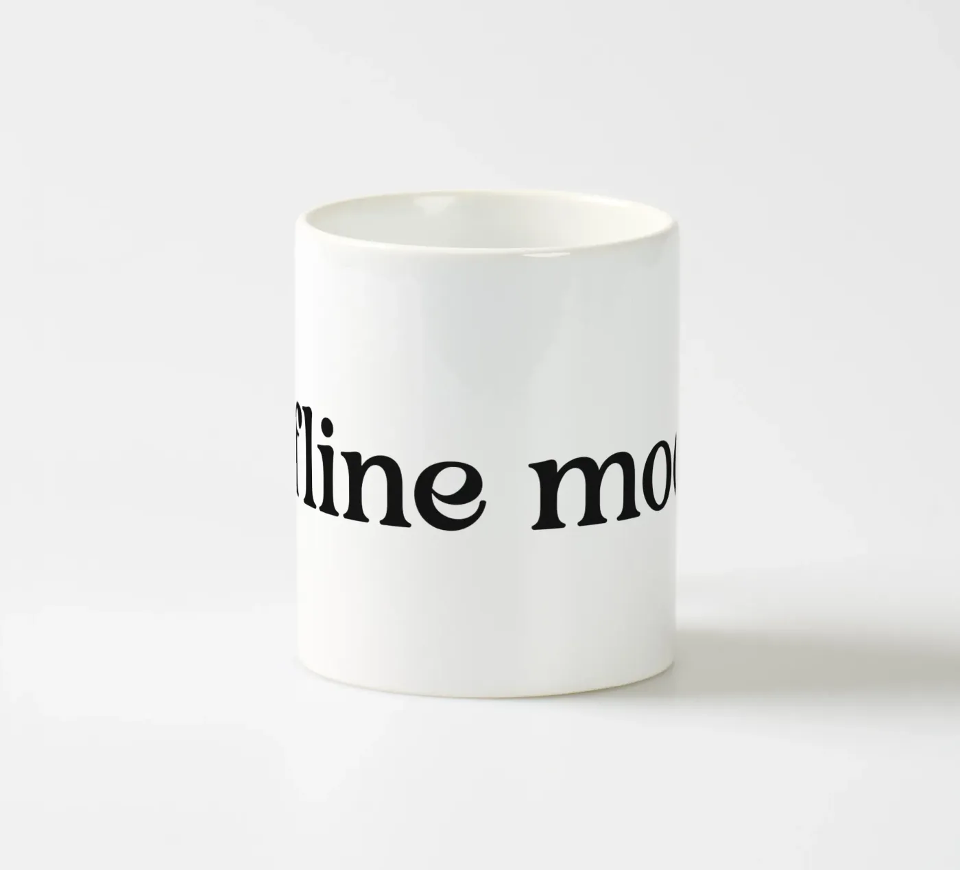 Offline Mode tazza in ceramica da treechild