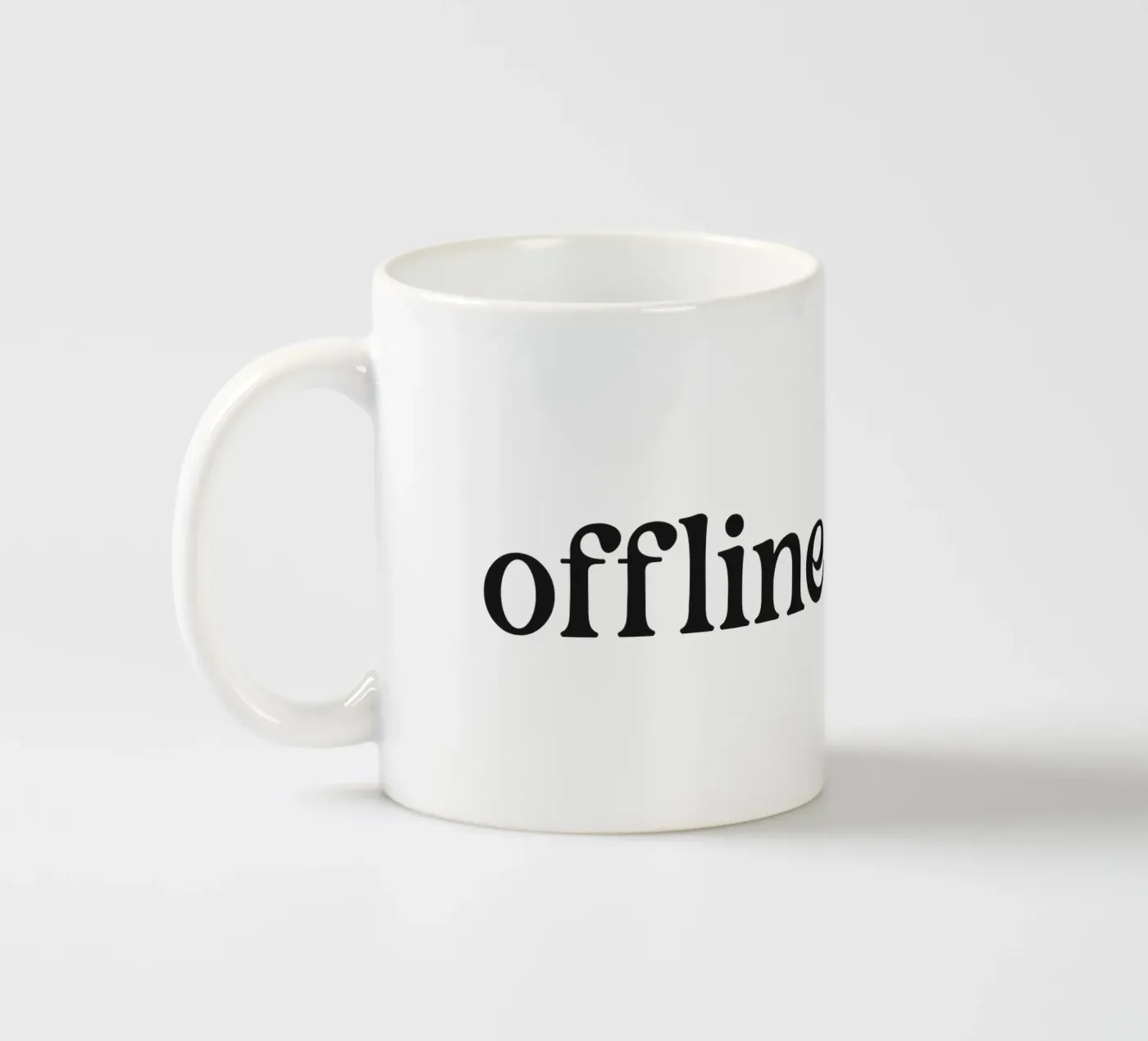 Offline Mode tazza in ceramica da treechild