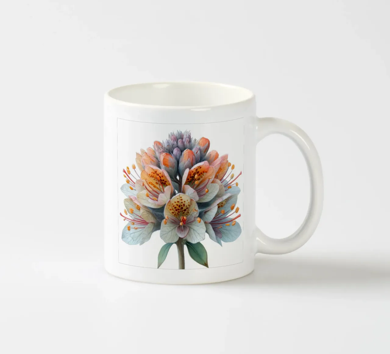 Fiore di schiuma 2 tazza in ceramica da Bold Blooms