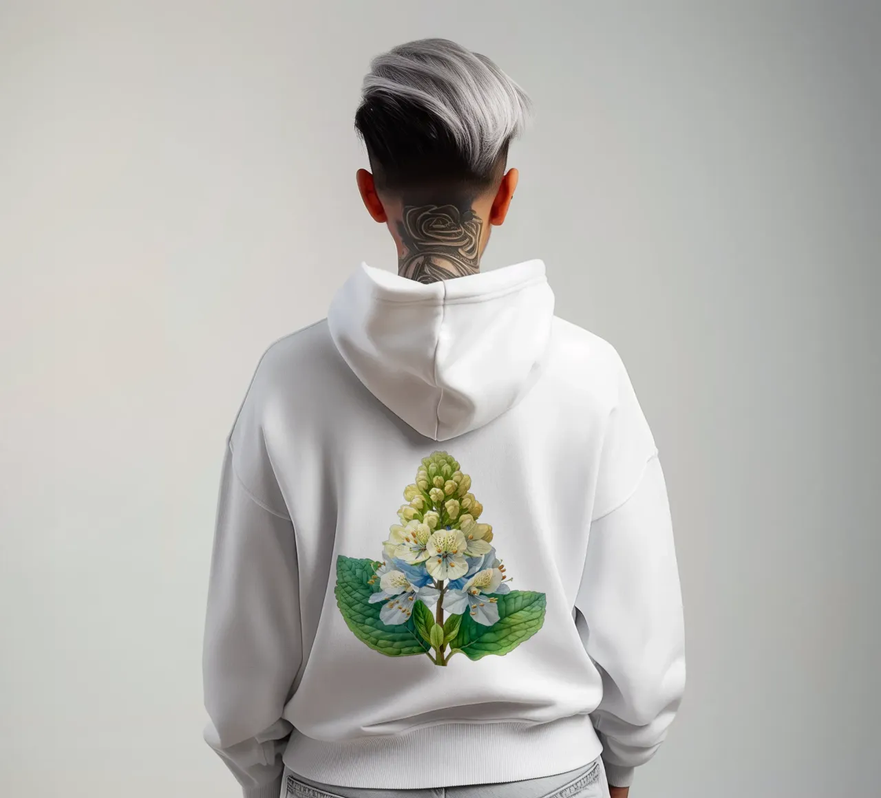 Fiore di schiuma 3 felpa con cappuccio da Bold Blooms