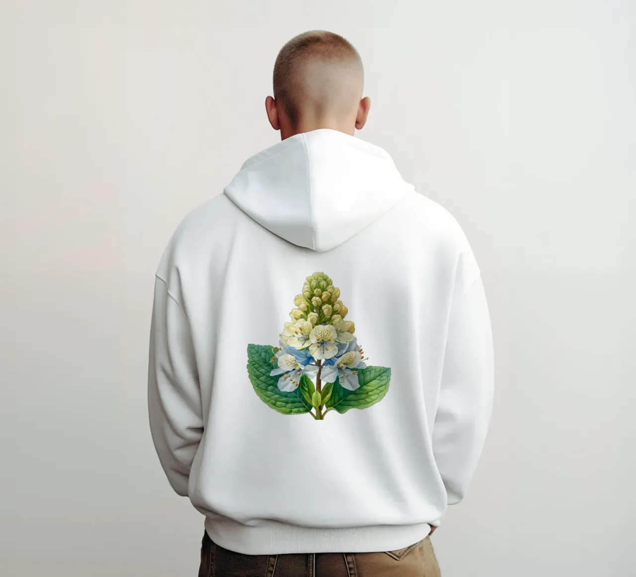 Fiore di schiuma 3 felpa con cappuccio da Bold Blooms