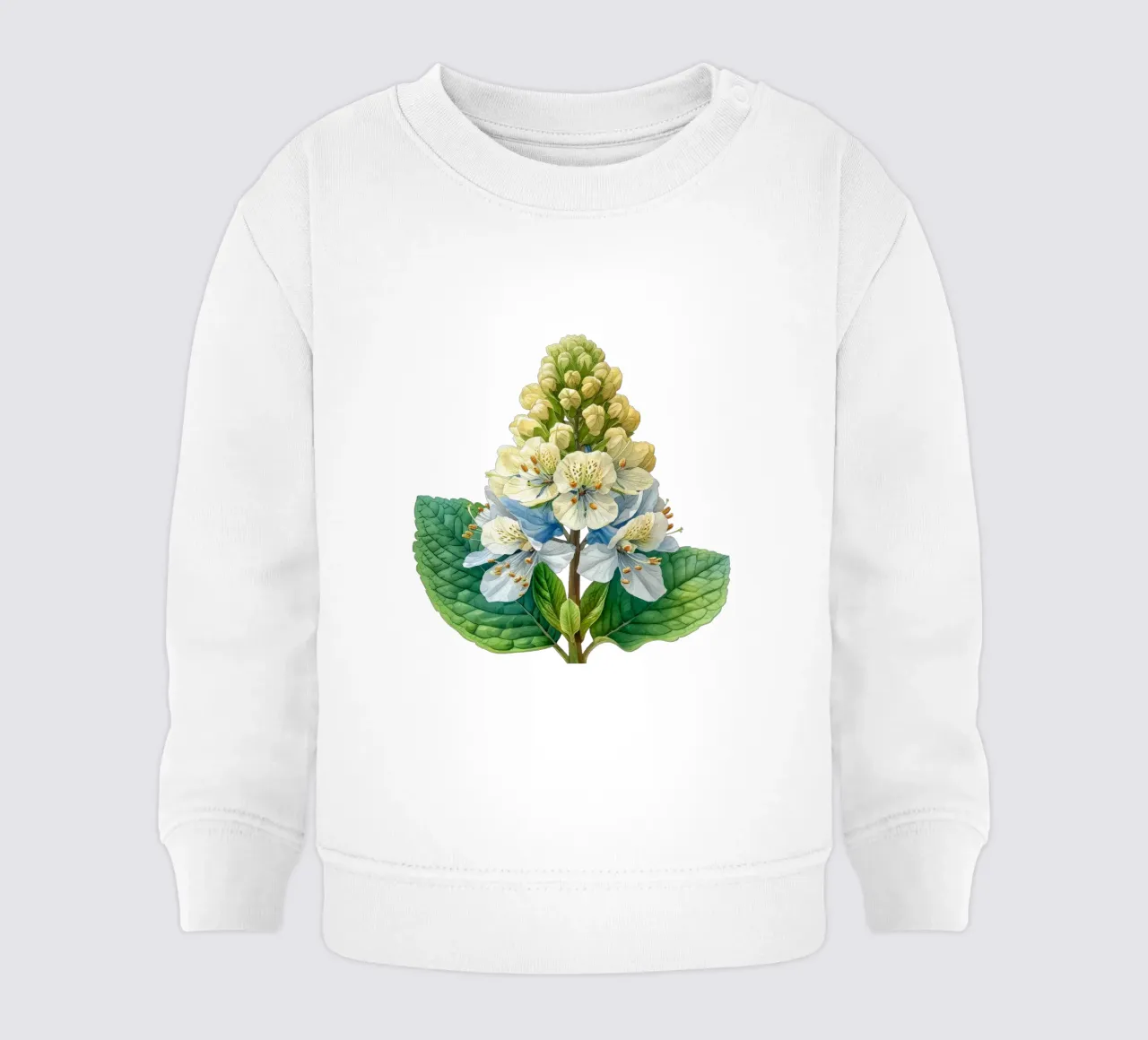 Fiore di schiuma 3 felpa neonato da Bold Blooms
