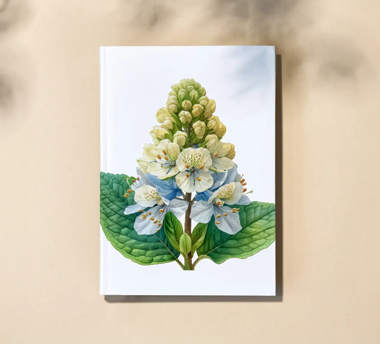 Foamflower 3 notebook by Bold Blooms