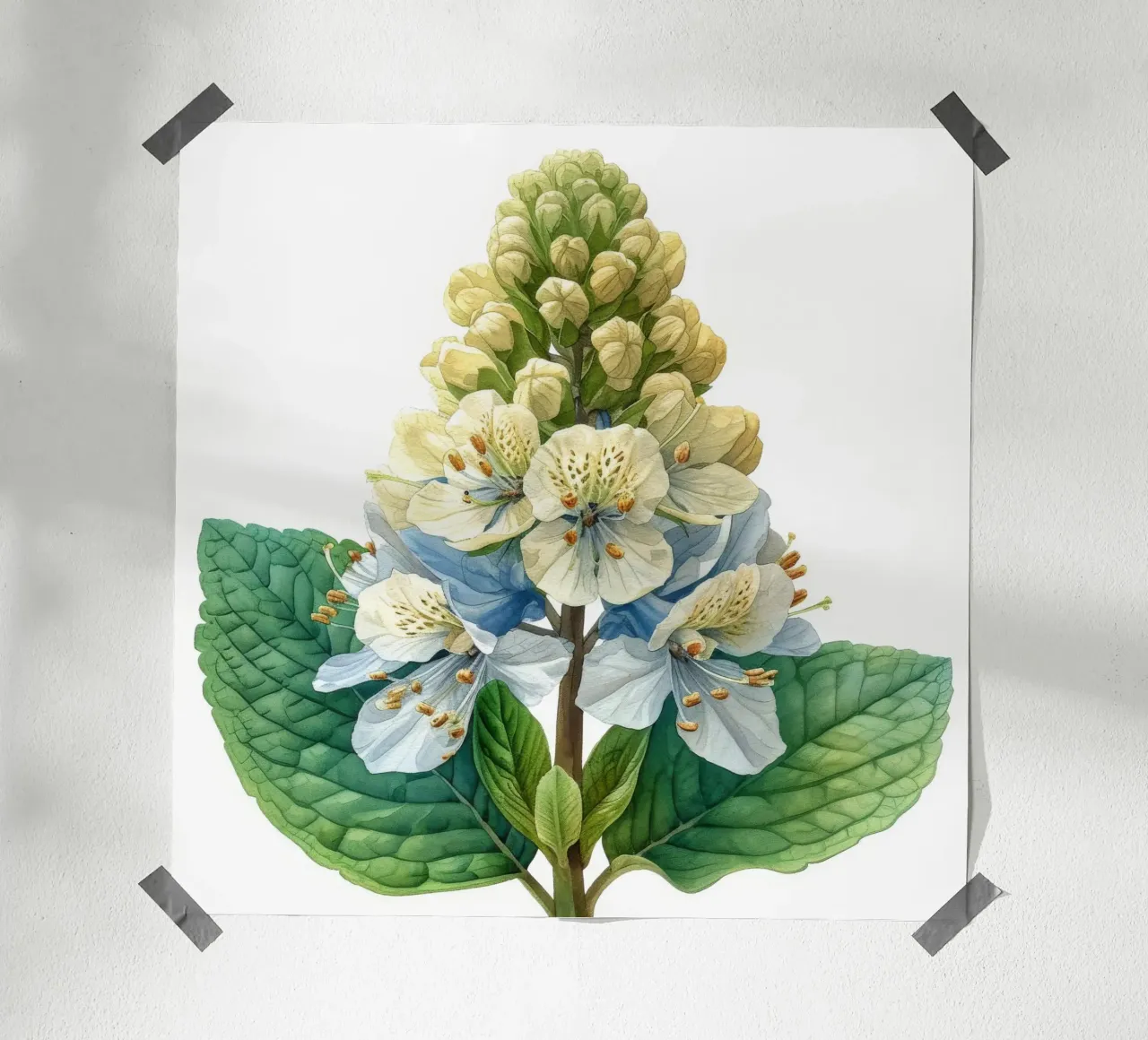 Fiore di schiuma 3 poster da Bold Blooms