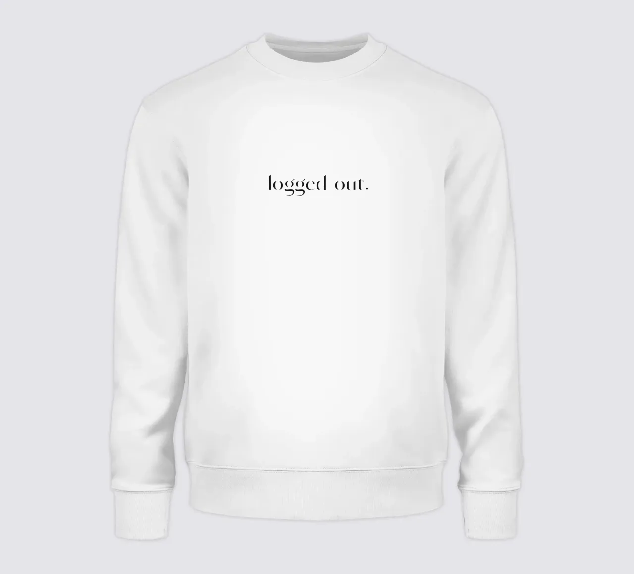Logged Out felpa da treechild