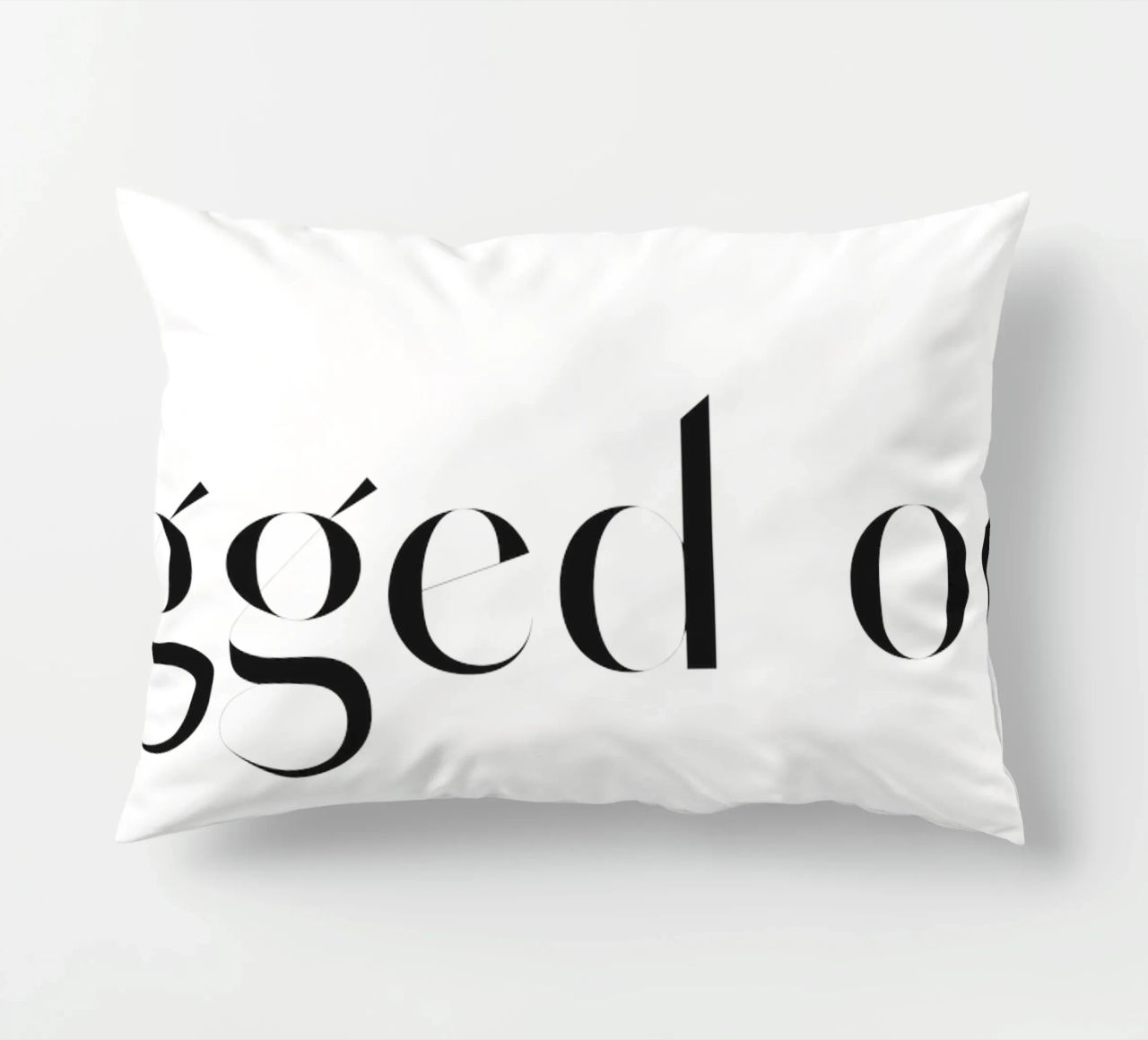 Logged Out cuscino da treechild