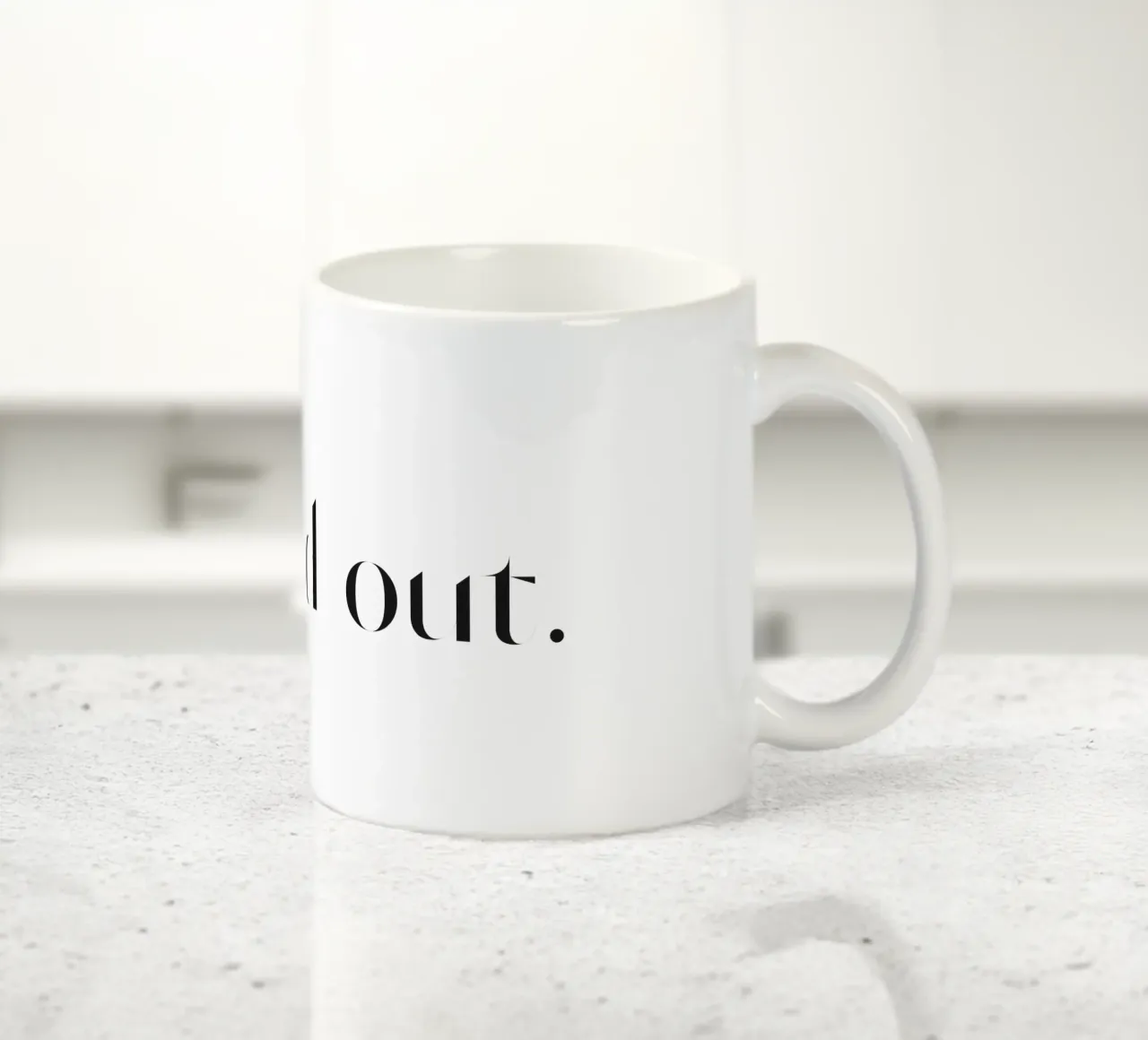 Logged Out Keramik Tasse von treechild