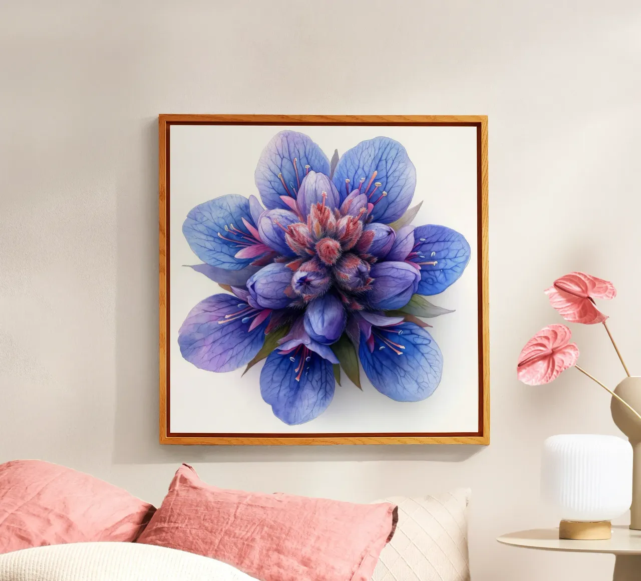 Flor de espuma 4 metacrilato de Bold Blooms