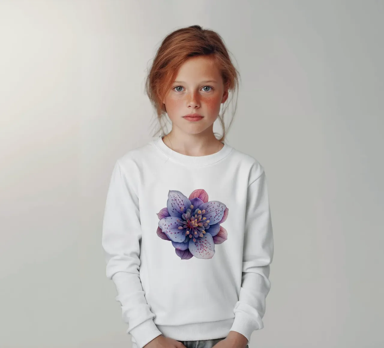 Fiore di schiuma 1 felpa bambino da Bold Blooms