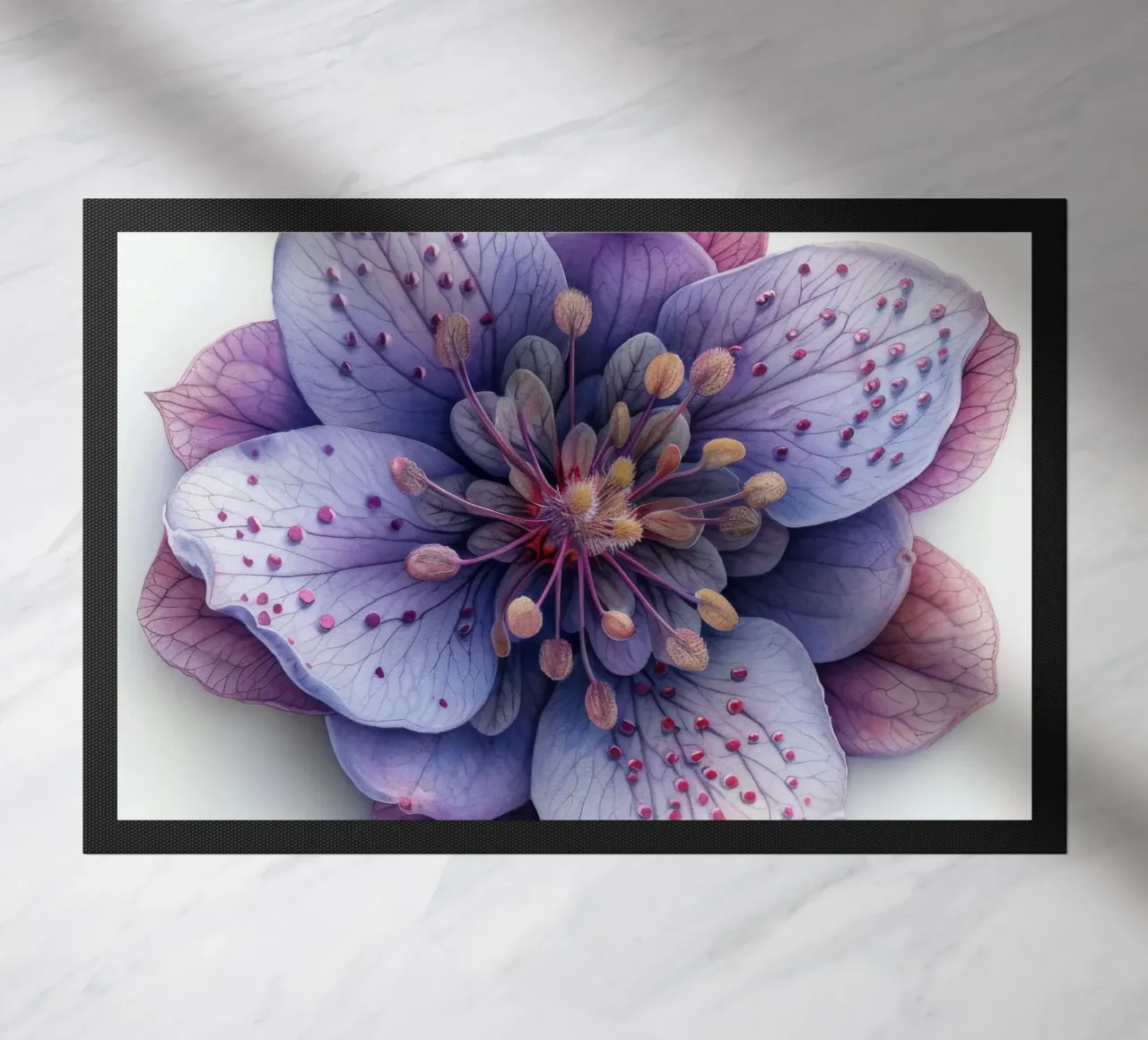 Fiore di schiuma 1 zerbino da Bold Blooms