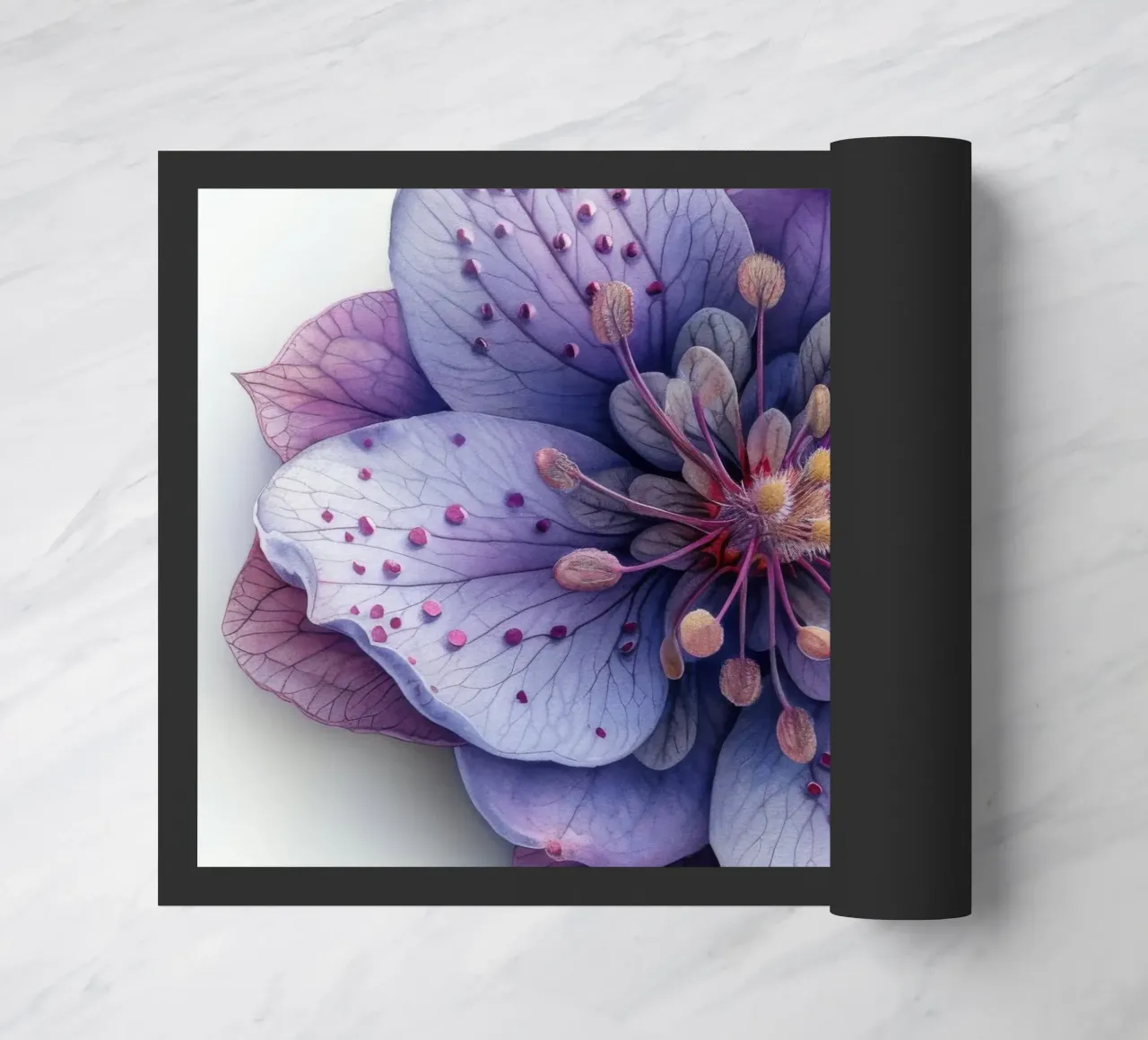 Fiore di schiuma 1 zerbino da Bold Blooms