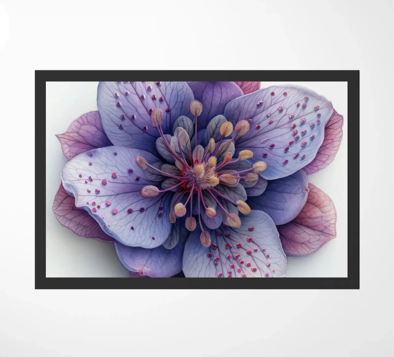 Fiore di schiuma 1 zerbino da Bold Blooms