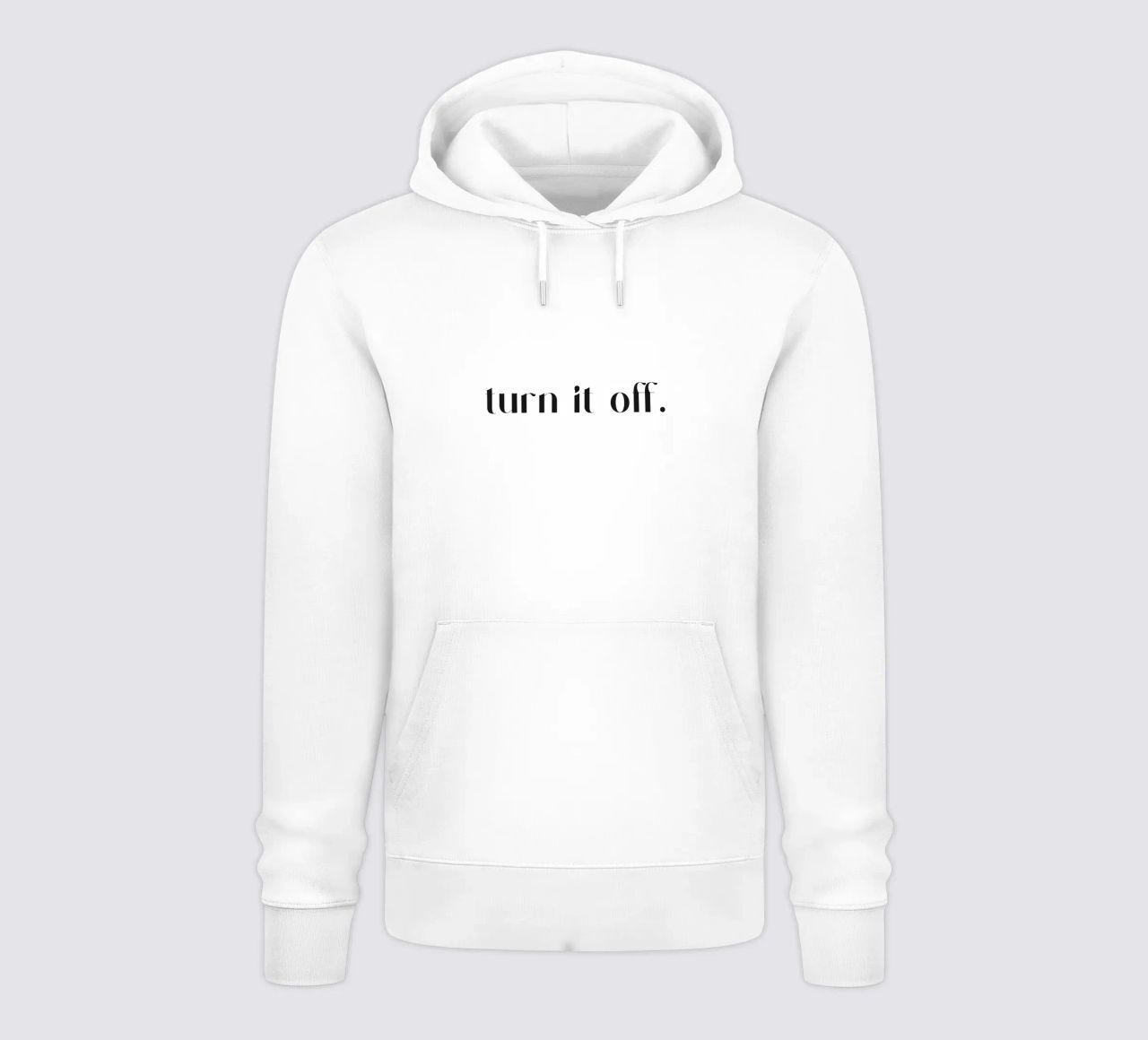 Turn It Off felpa con cappuccio da treechild