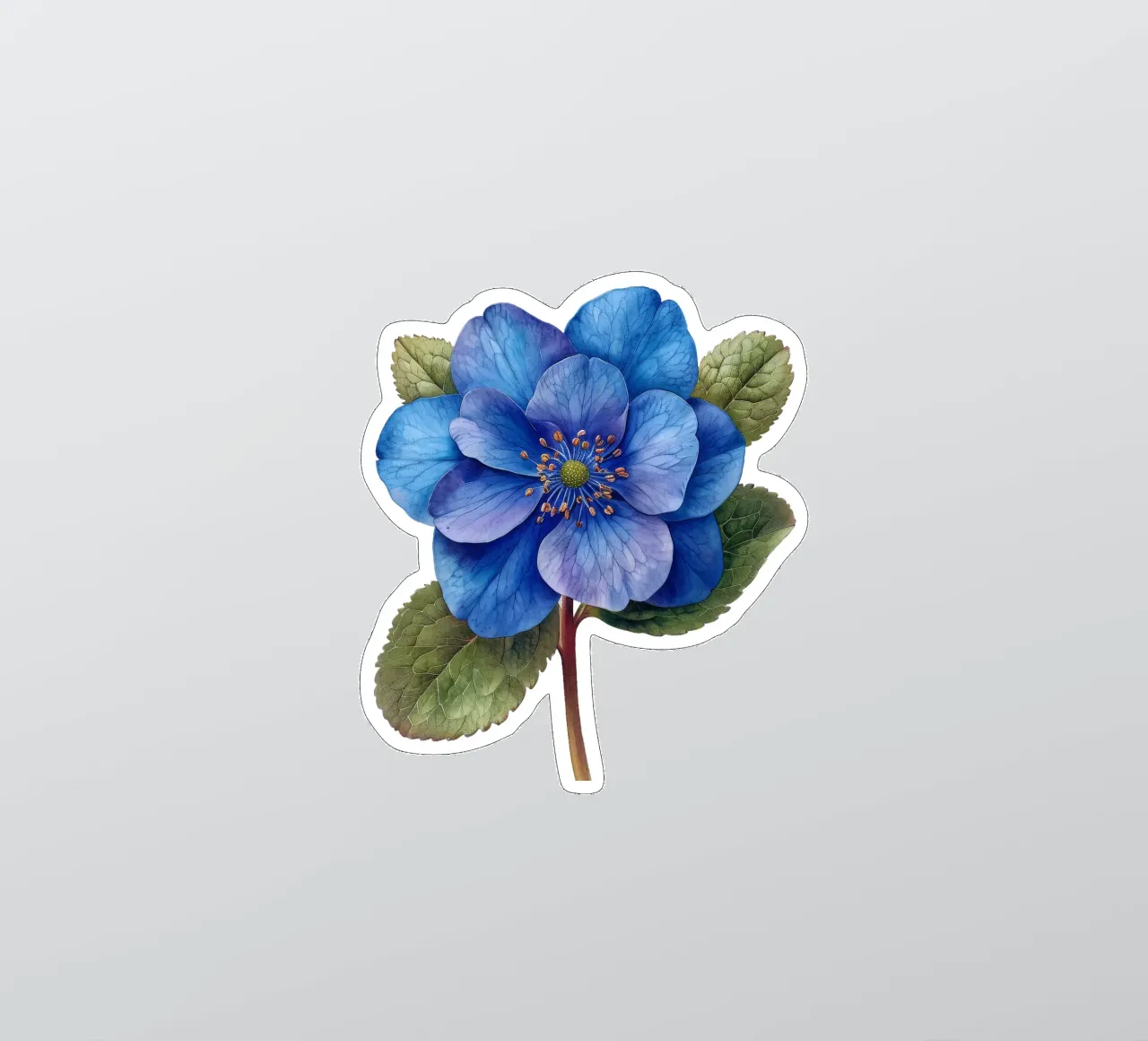 Fiore Forget Me Not 2 adesivo da Bold Blooms