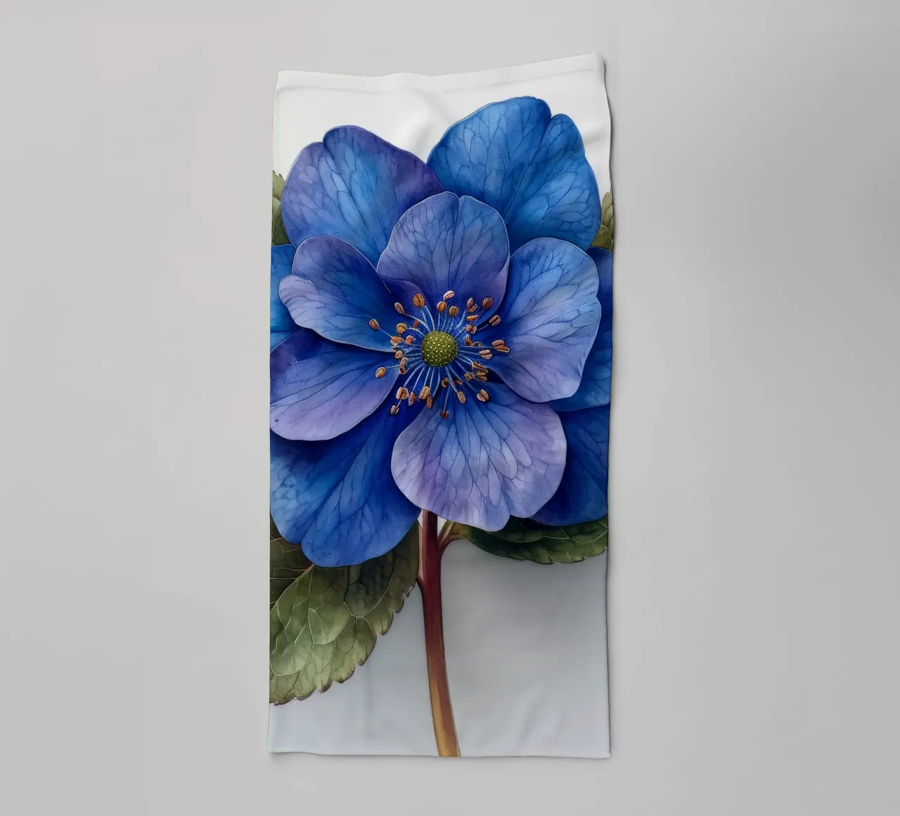Fiore Forget Me Not 2 asciugamano da bagno da Bold Blooms