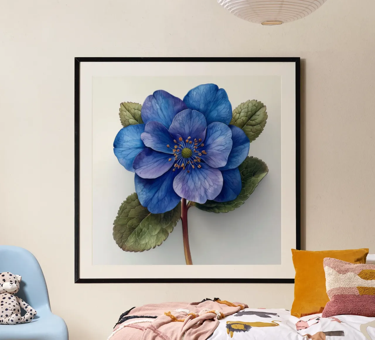 Fiore Forget Me Not 2 carta hahnemühle da Bold Blooms
