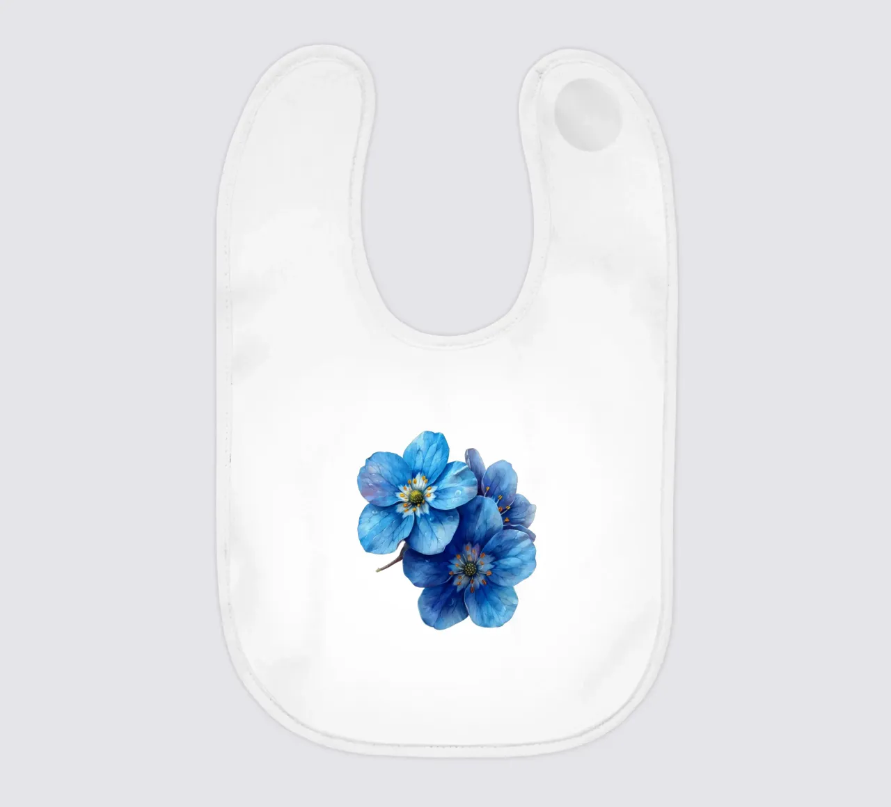 Fiore Forget Me Not 3 bavaglino da Bold Blooms