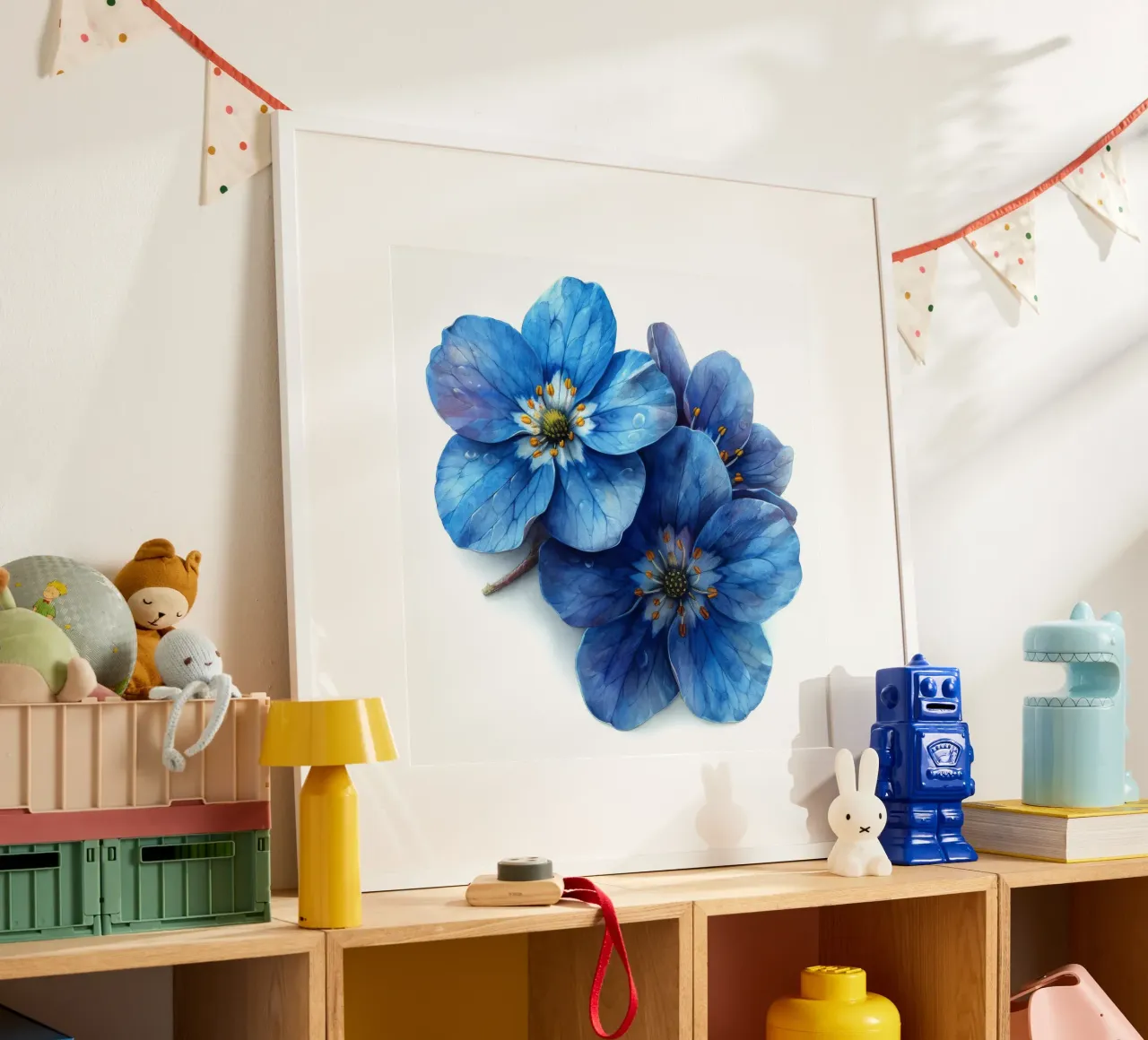 Fiore Forget Me Not 3 carta hahnemühle da Bold Blooms