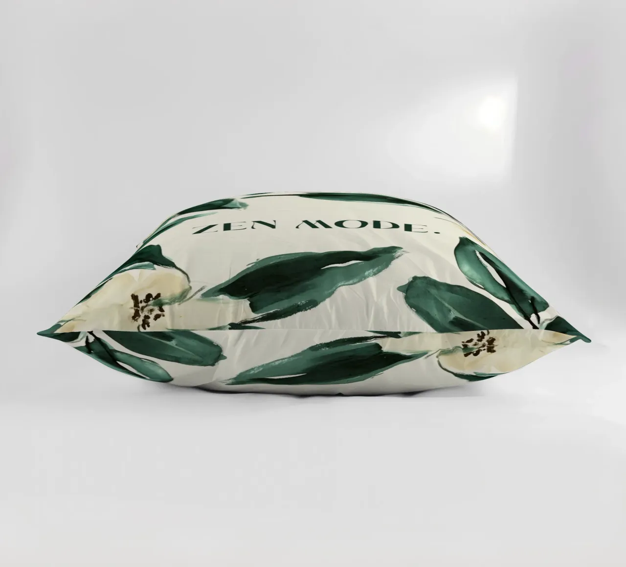 Zen Mode (Floral) cuscino da treechild