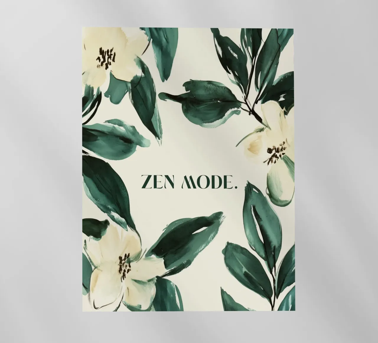 Zen Mode (Floral) pellicola backlit da treechild