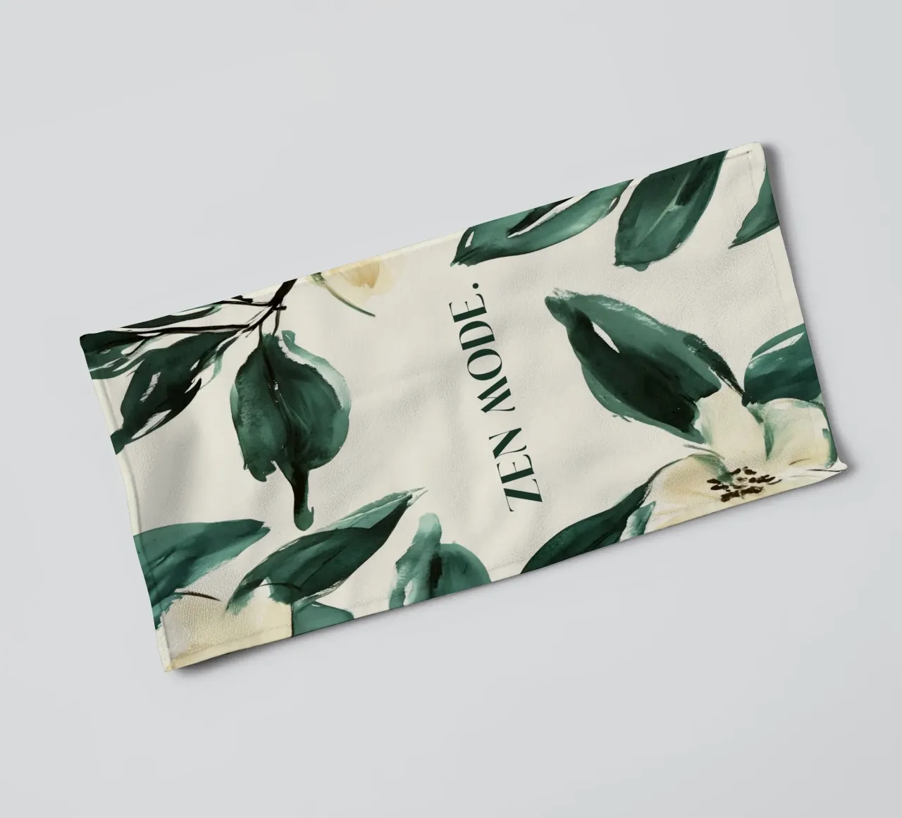 Zen Mode (Floral) asciugamano da bagno da treechild