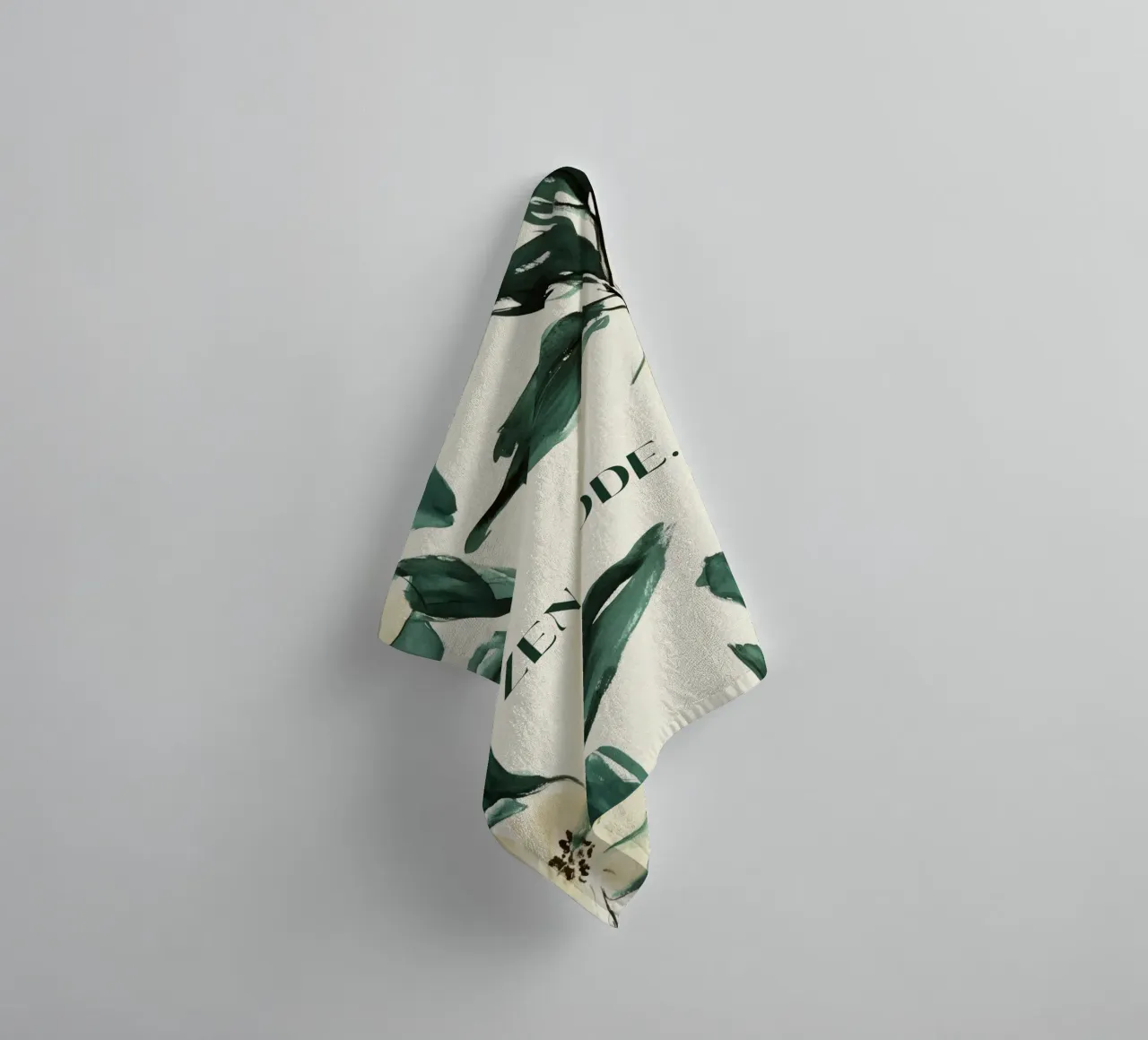 Zen Mode (Floral) asciugamano da bagno da treechild