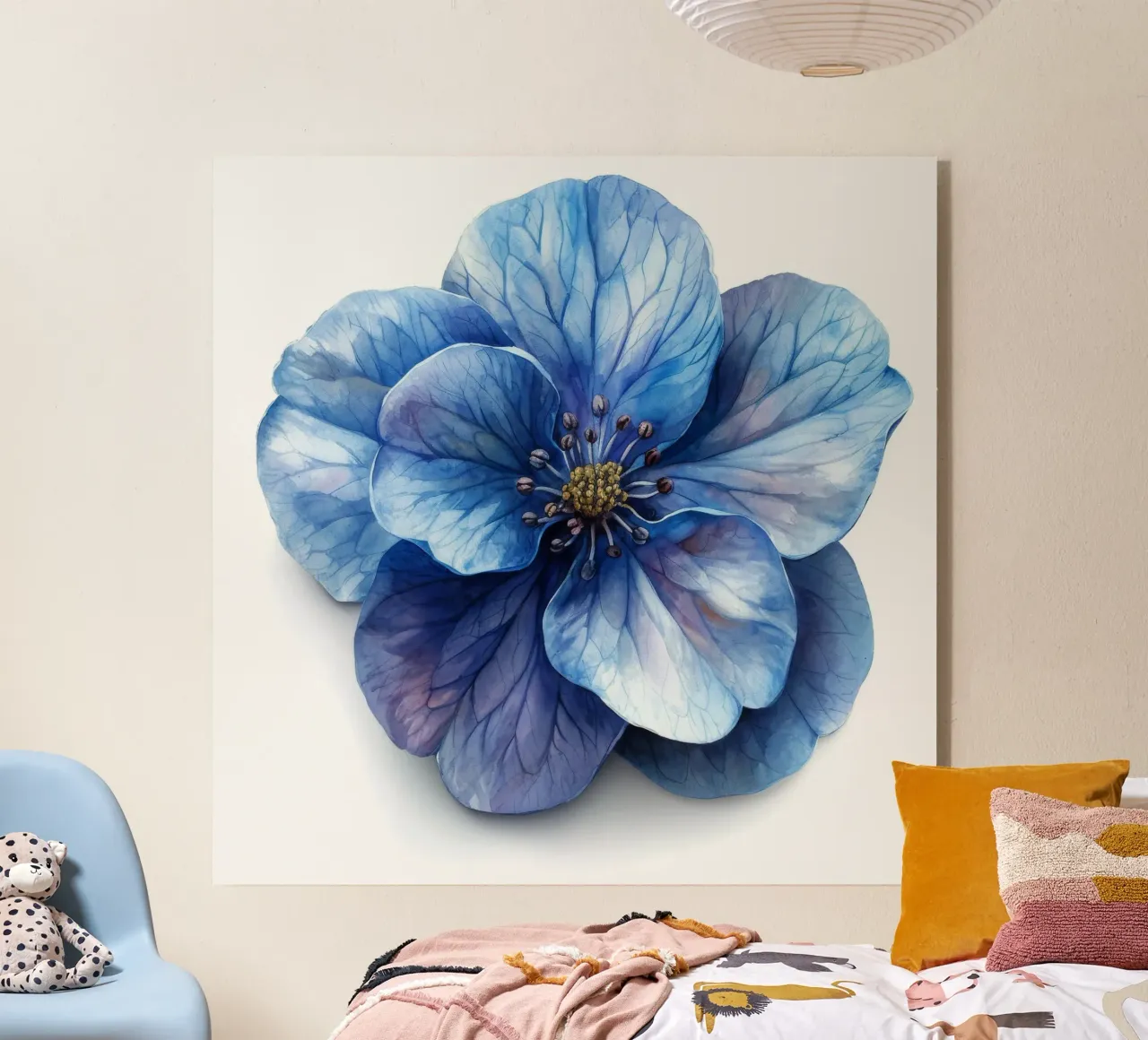 Fiore Forget Me Not 4 plexiglass da Bold Blooms