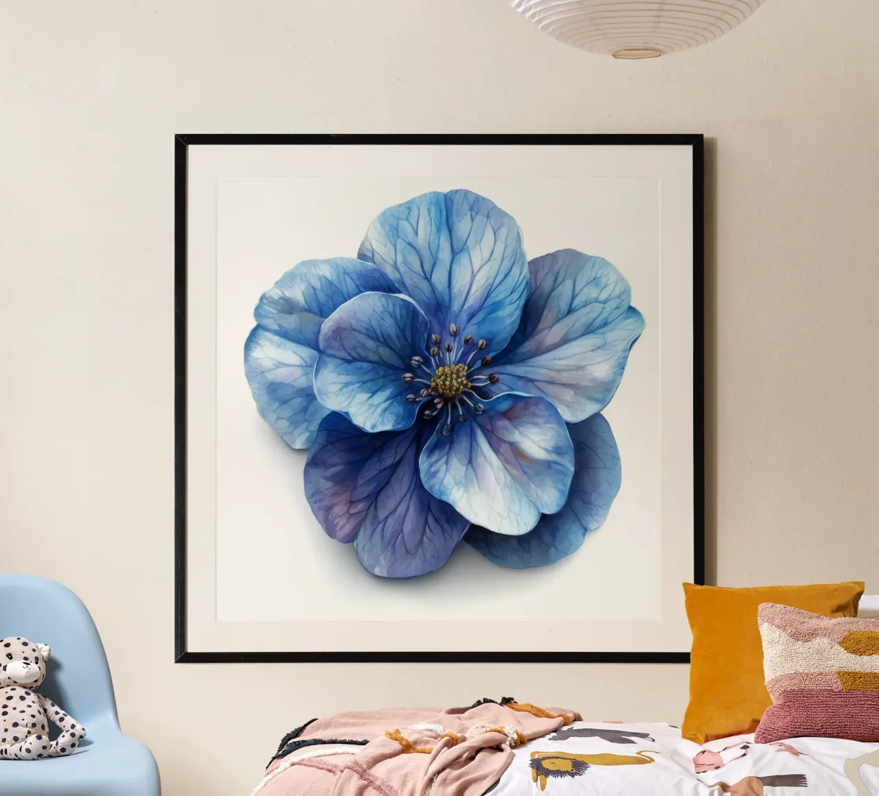 Fiore Forget Me Not 4 carta hahnemühle da Bold Blooms