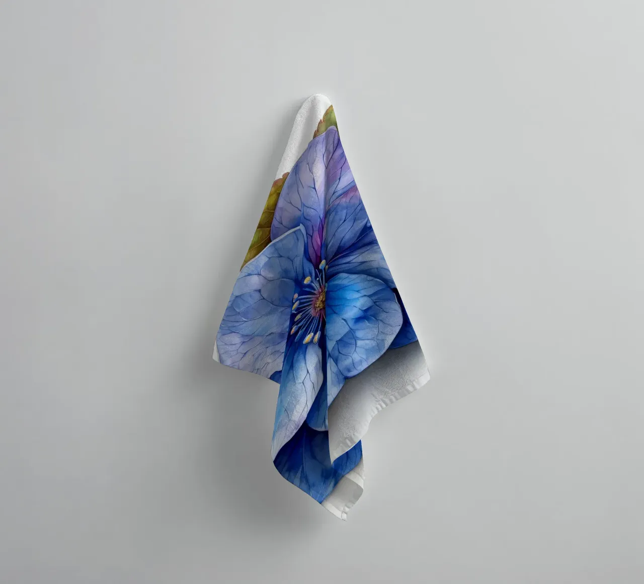 Fiore Forget Me Not 1 asciugamano da bagno da Bold Blooms