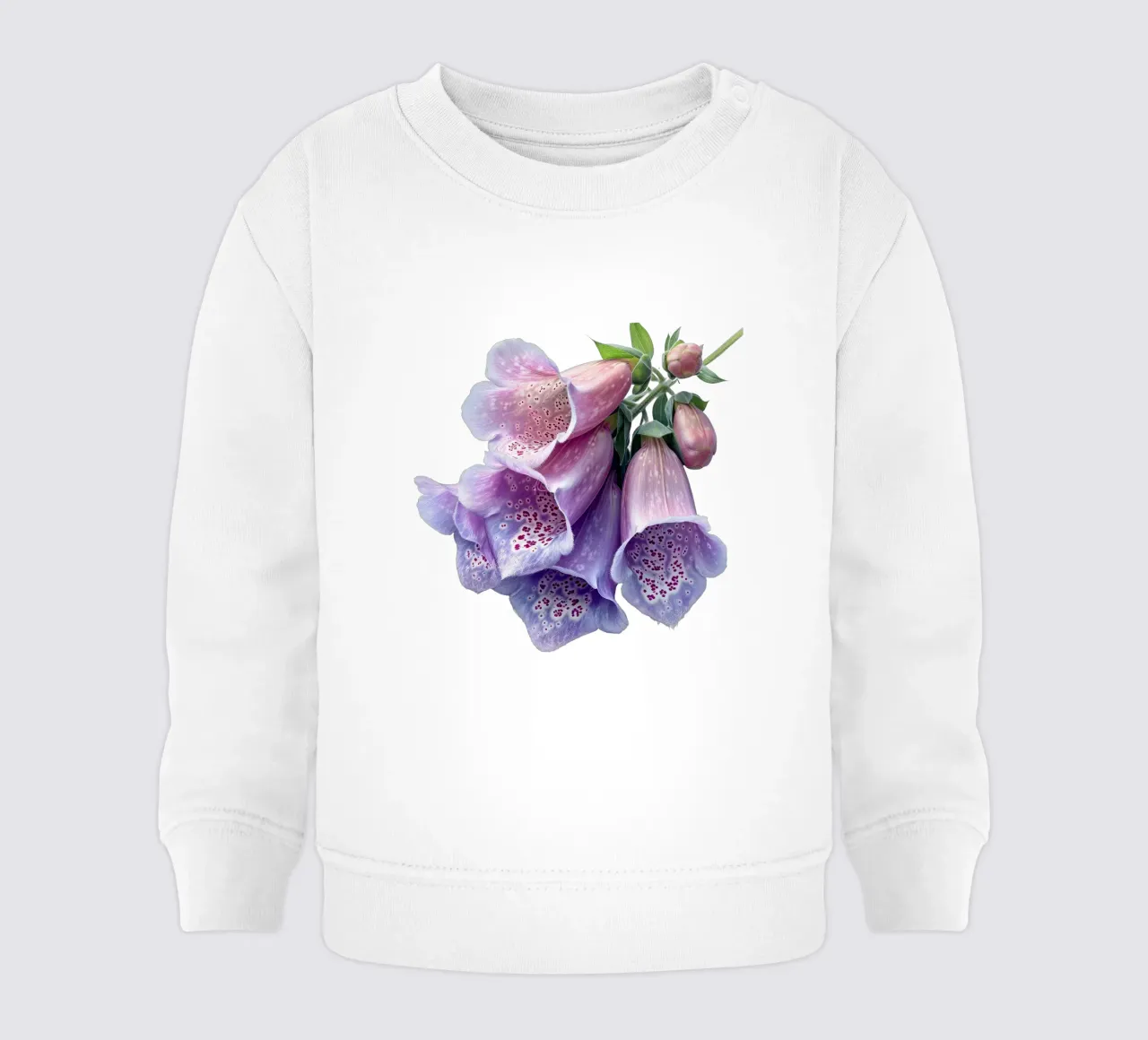 Fiore di volpe 2 felpa neonato da Bold Blooms