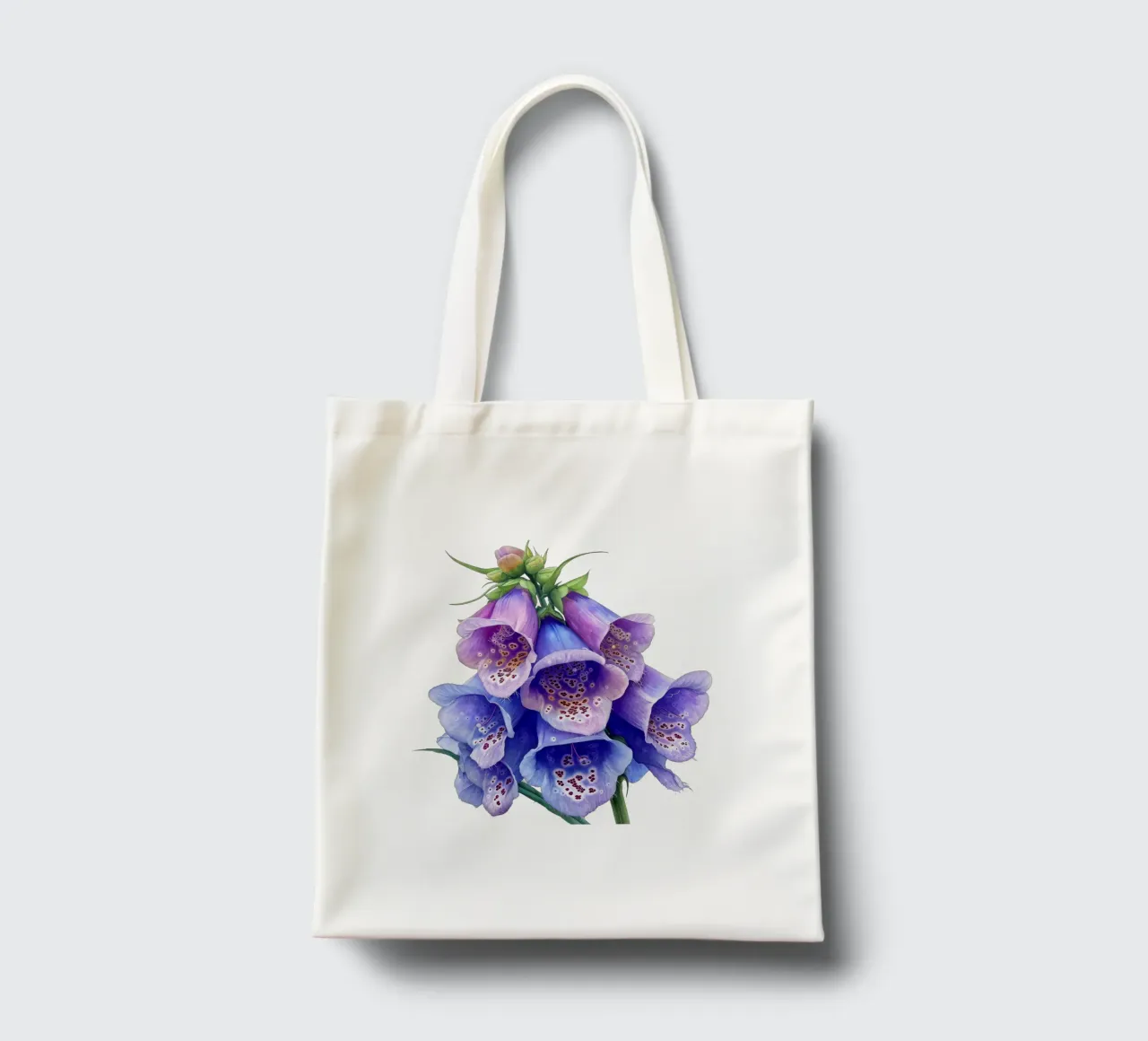 Foxglove Flower 3 tote bag by Bold Blooms