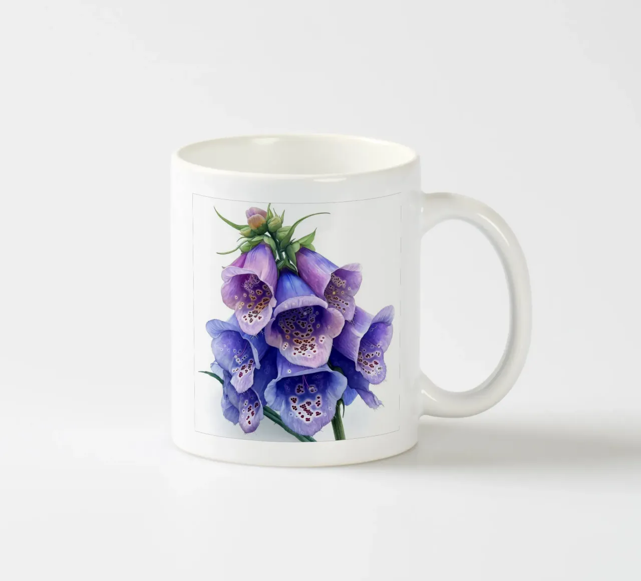 Fiore di volpe 3 tazza in ceramica da Bold Blooms