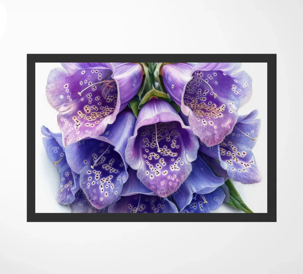 Fiore di volpe 4 zerbino da Bold Blooms