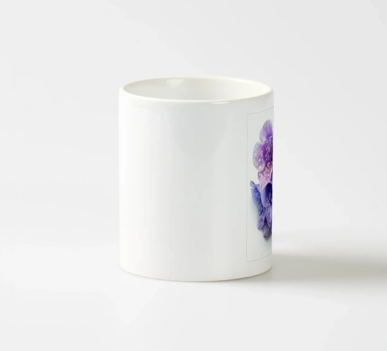 Fiore di volpe 4 tazza in ceramica da Bold Blooms