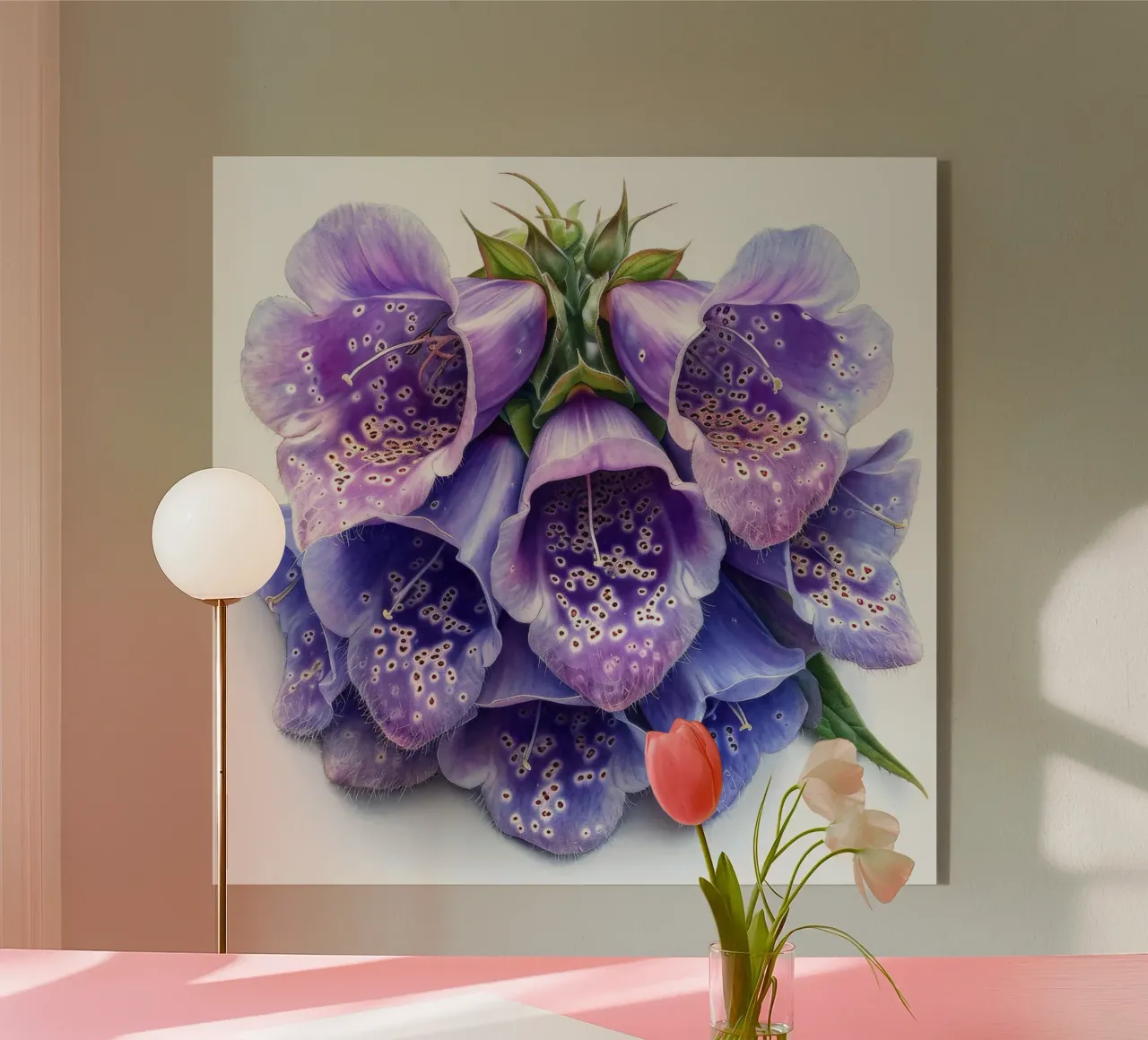 Fiore di volpe 4 plexiglass da Bold Blooms