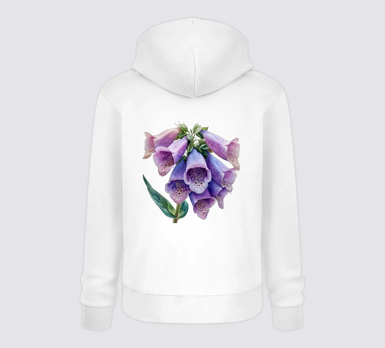 Fiore di volpe 1 felpa con cappuccio da Bold Blooms