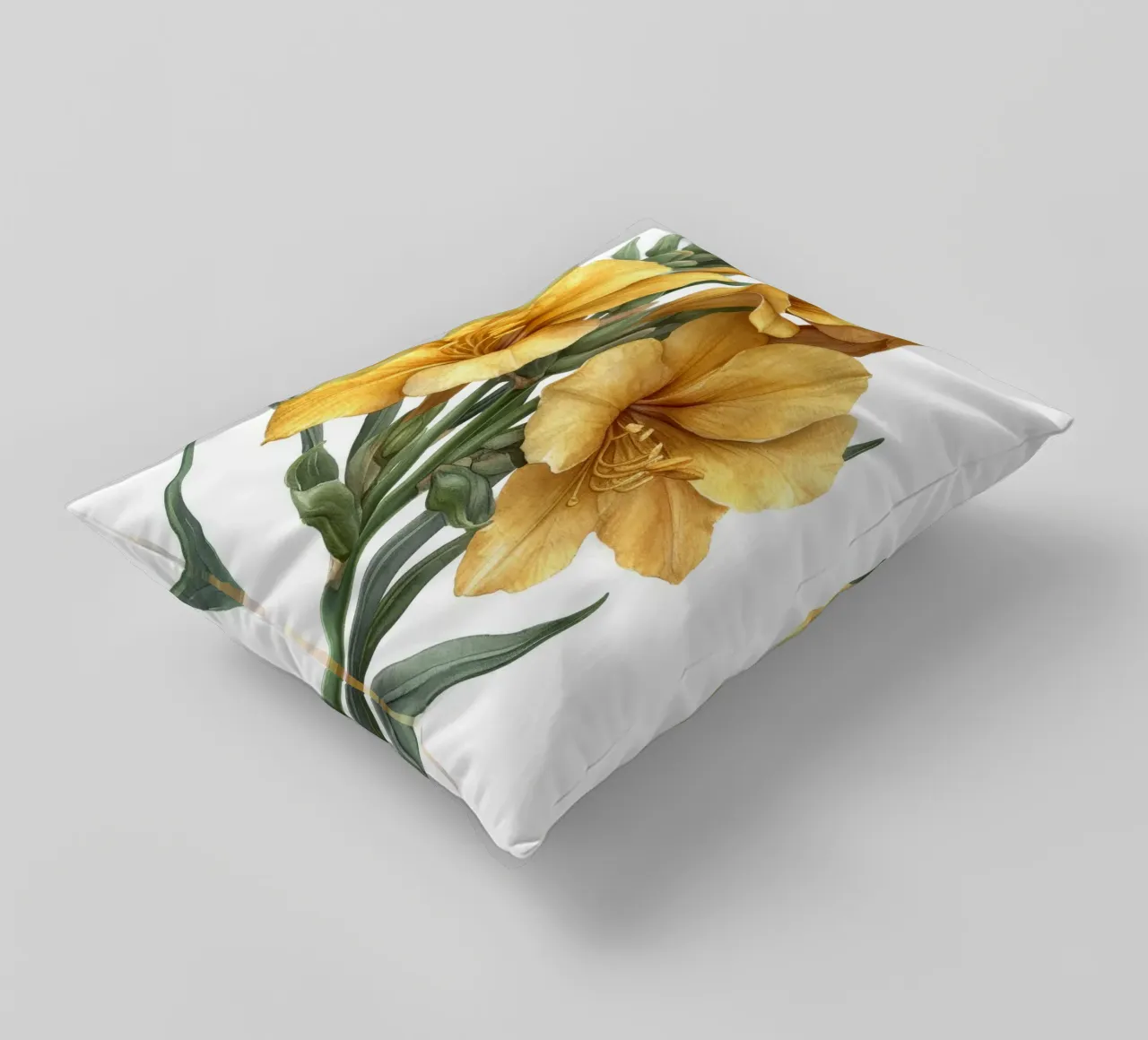 Fiore di fresia 2 cuscino da Bold Blooms