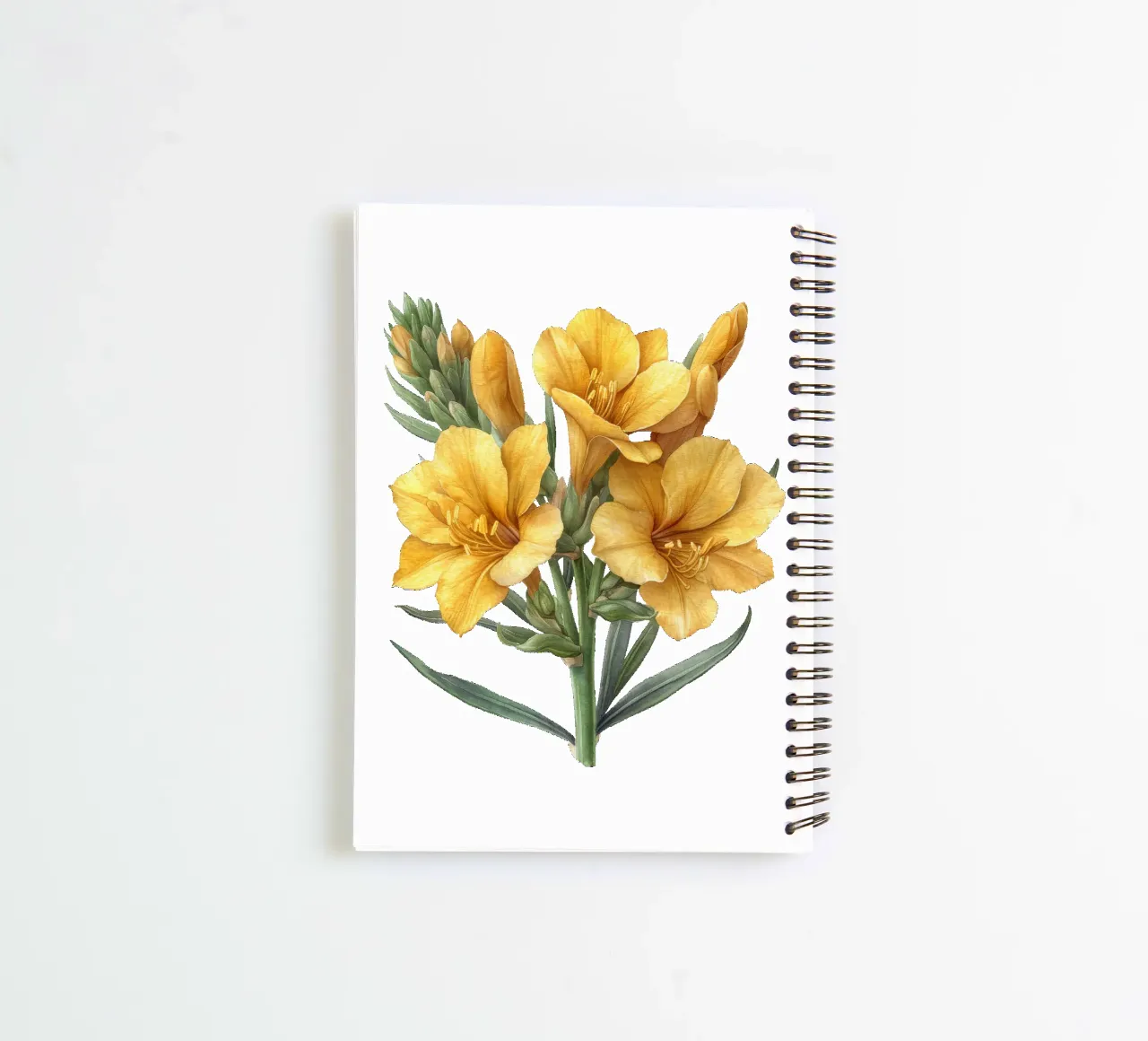 Freesienblüte 2 Ringbuch von Bold Blooms
