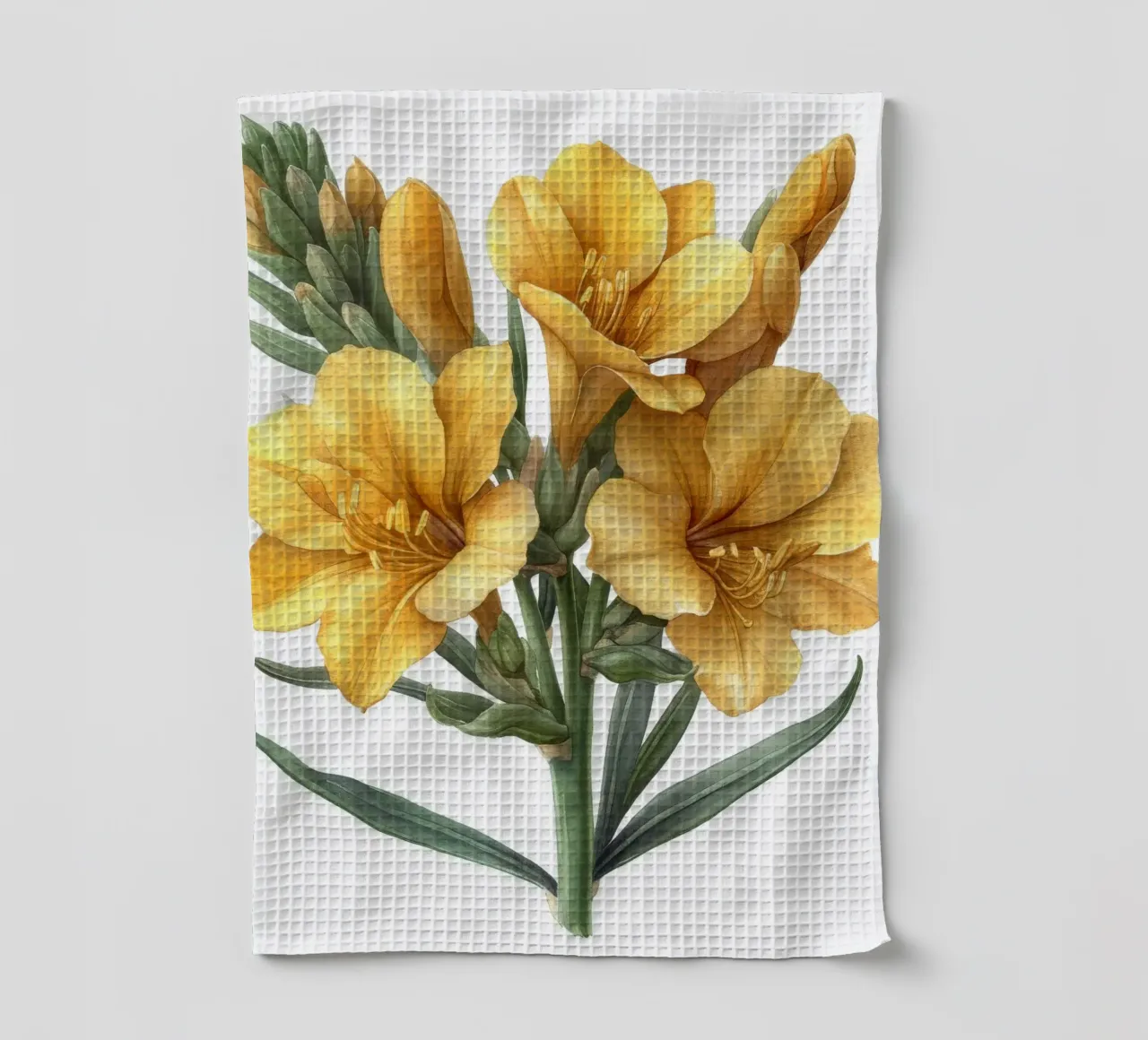 Fleur de freesia 2 torchon de Bold Blooms