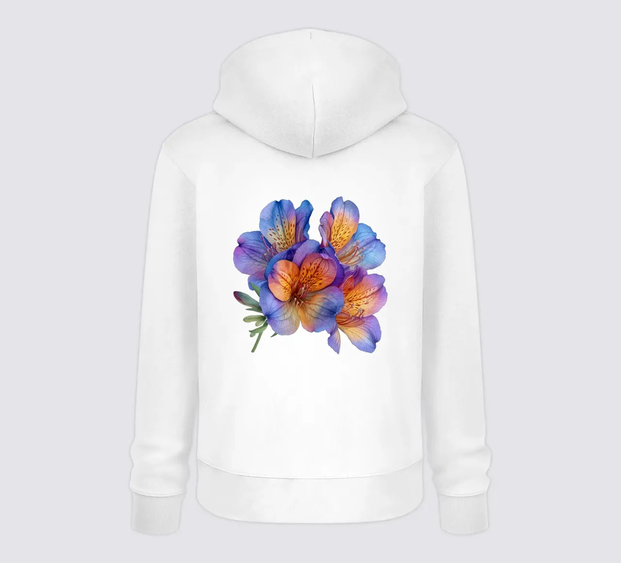 Fiore di fresia 3 felpa con cappuccio da Bold Blooms