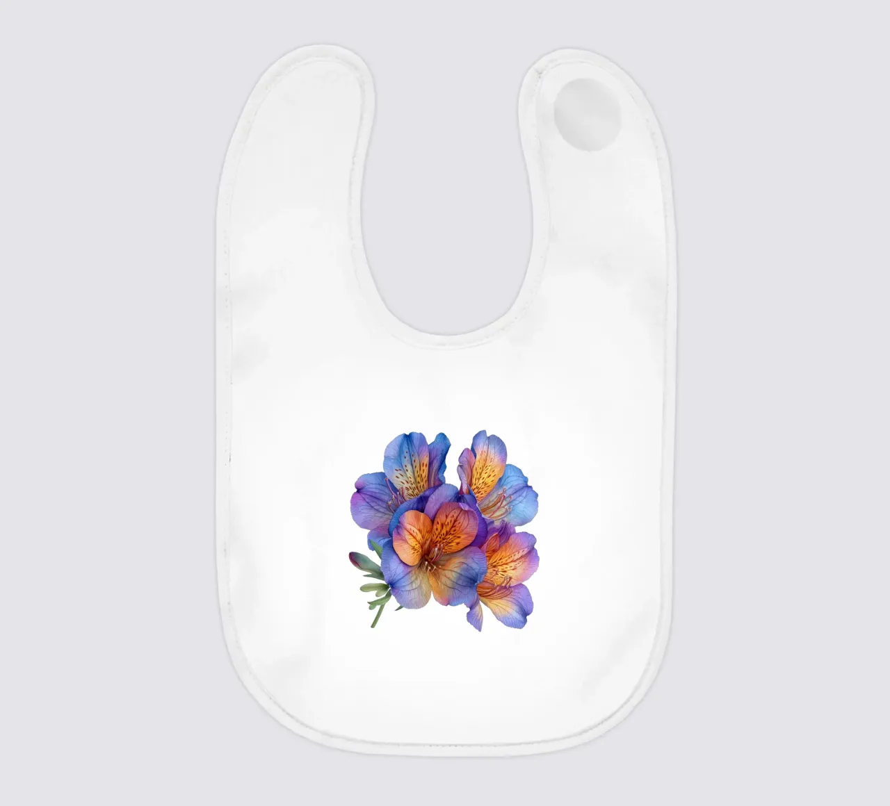 Fiore di fresia 3 bavaglino da Bold Blooms
