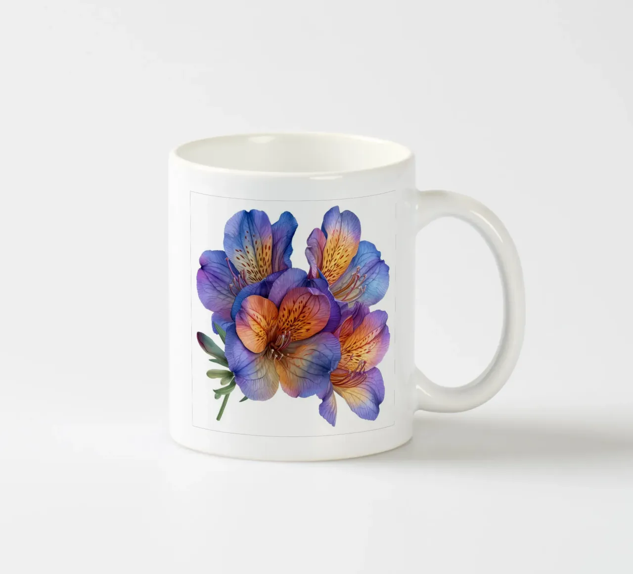 Fiore di fresia 3 tazza in ceramica da Bold Blooms