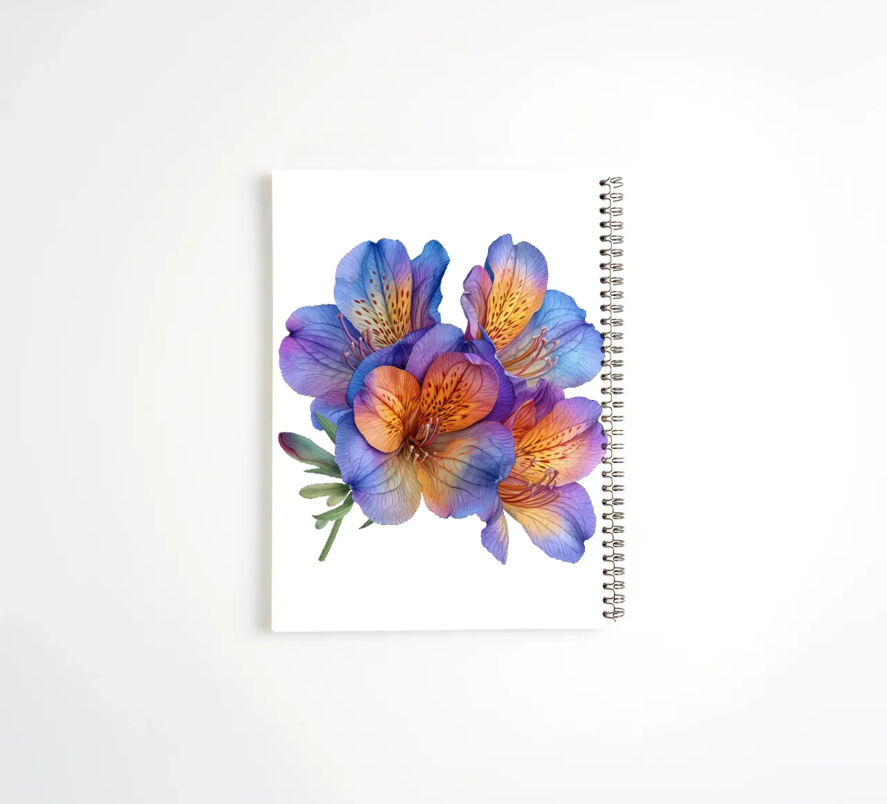 Freesia Flower 3 spiral notebook by Bold Blooms